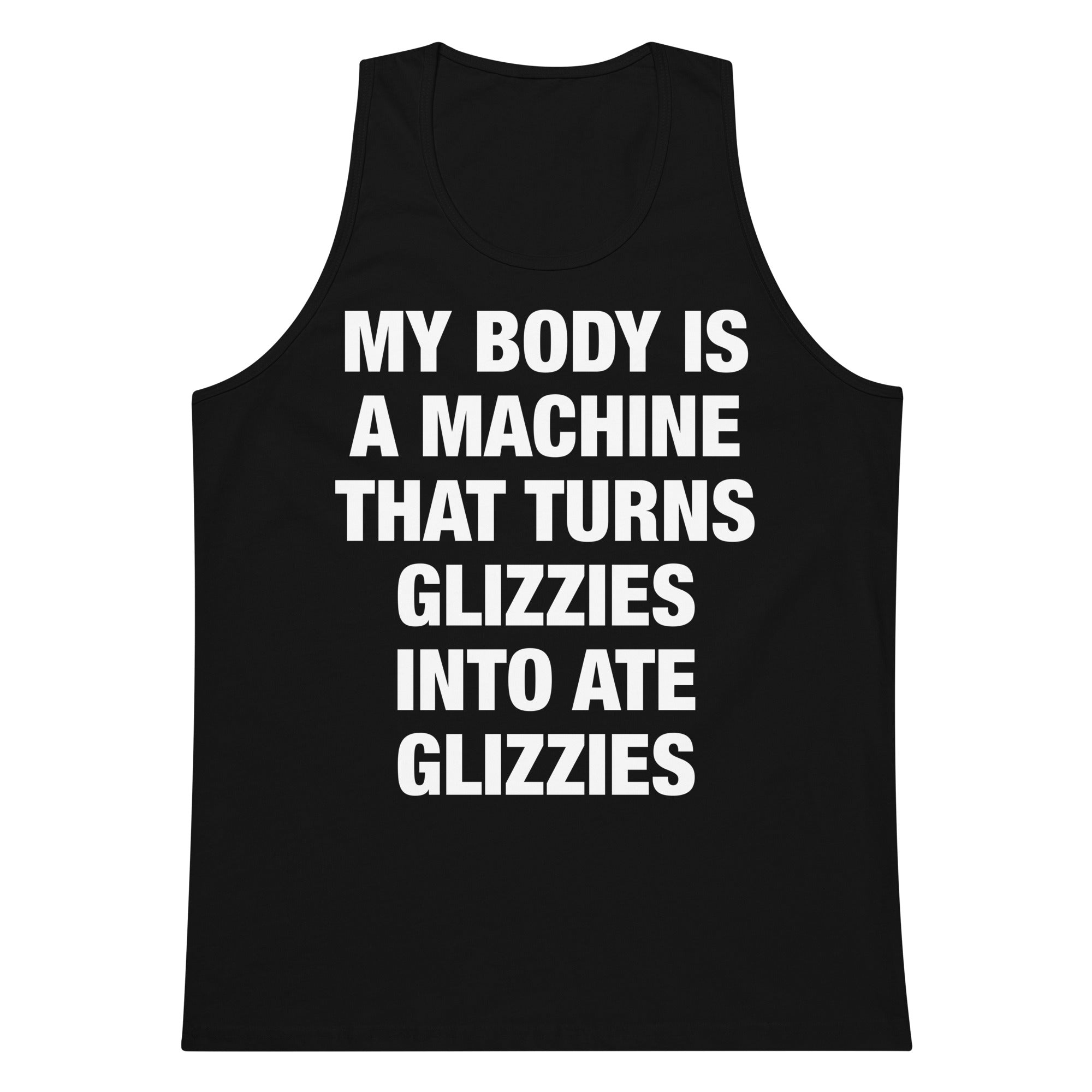 Glizzies Into Ate Glizzies tank top