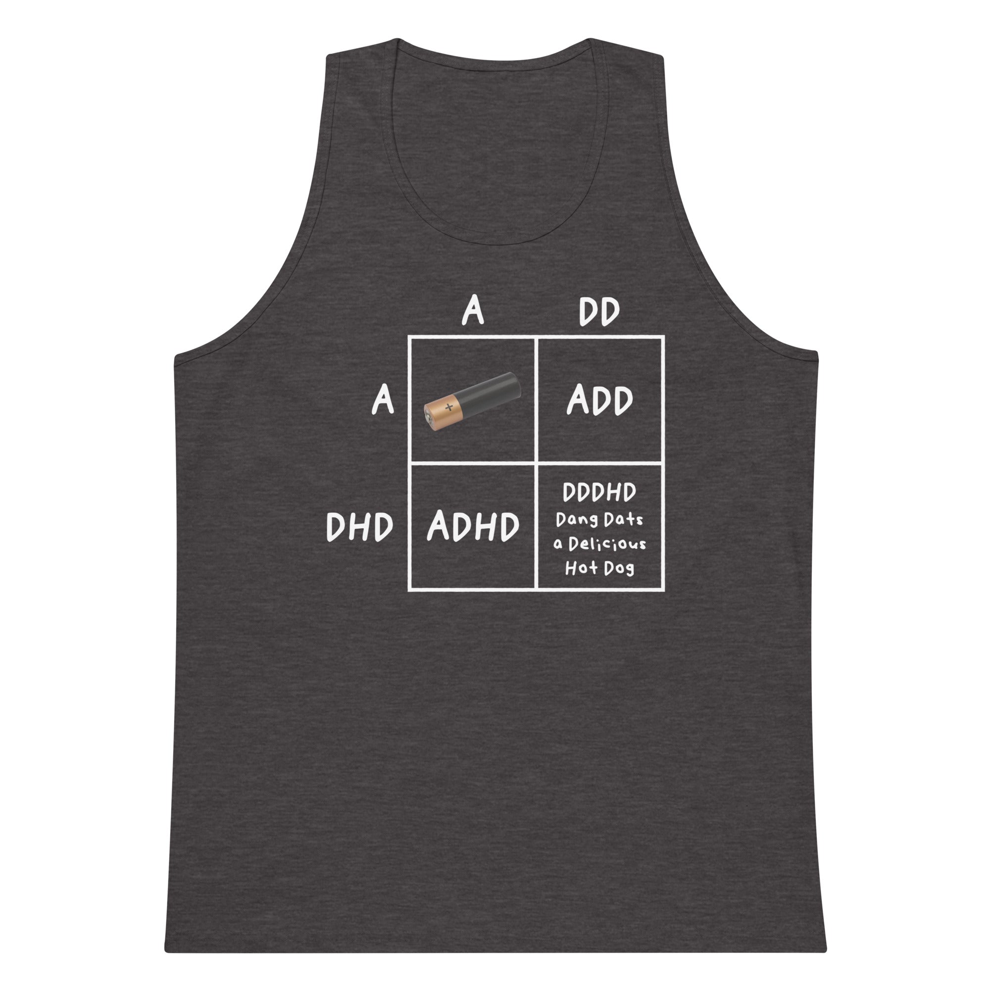 Funny Punnett Square tank top