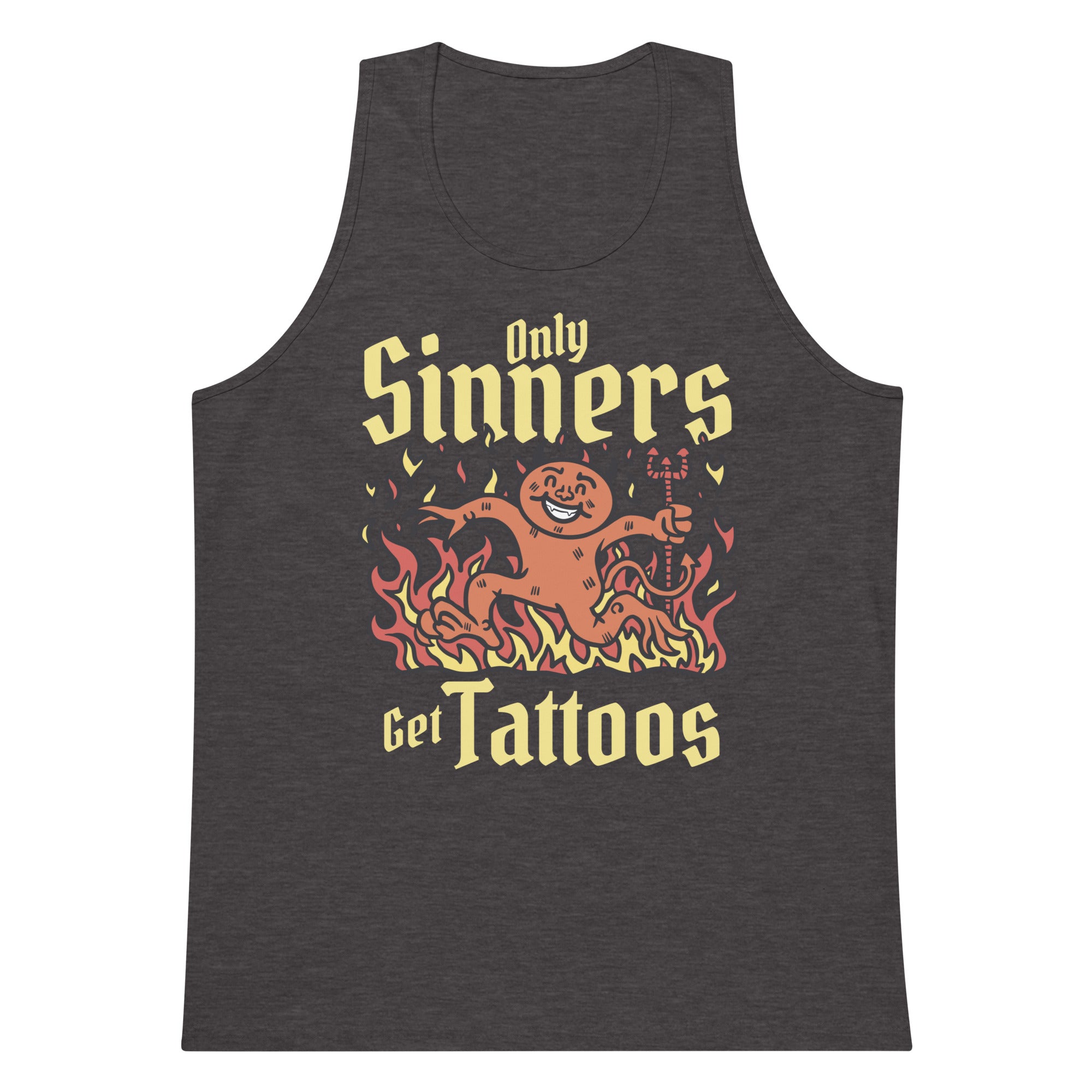 Only Sinners Get Tattoos tank top