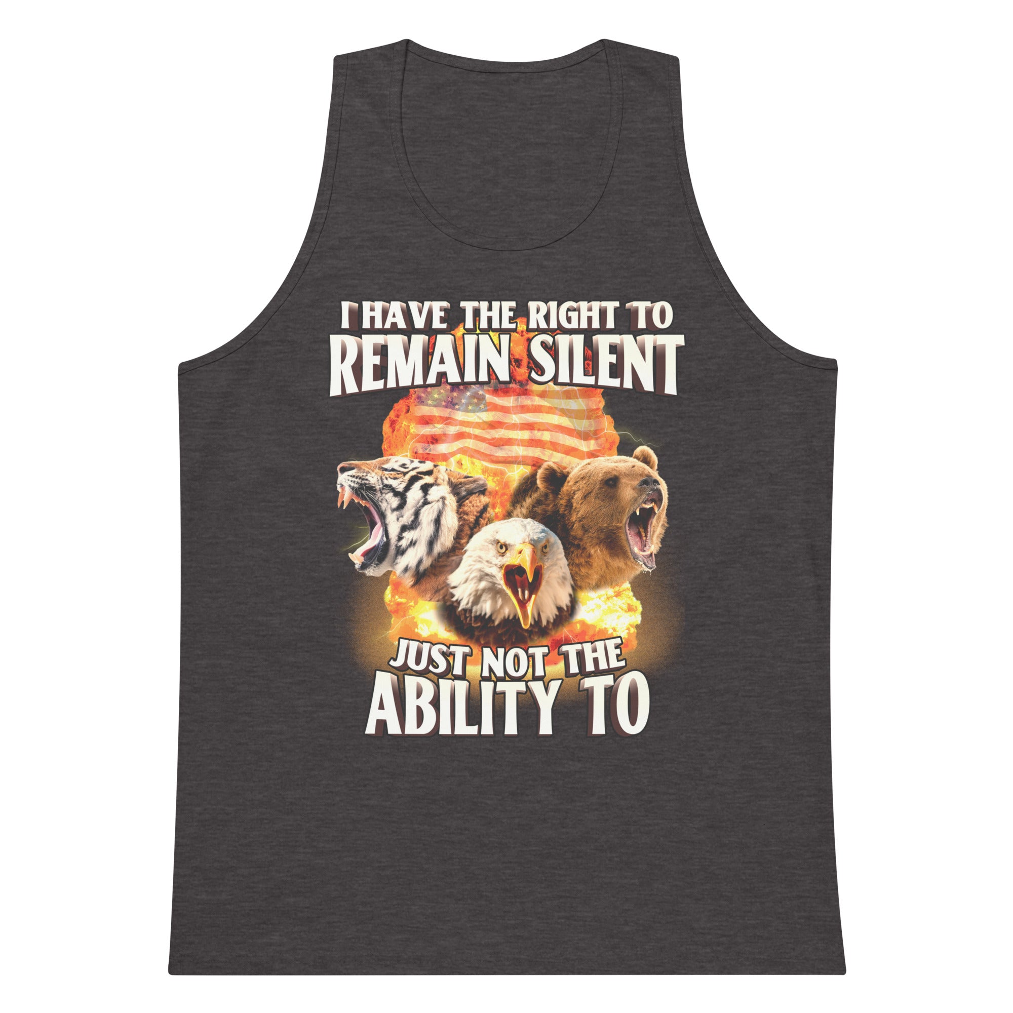 The Right to Remain Silent tank top