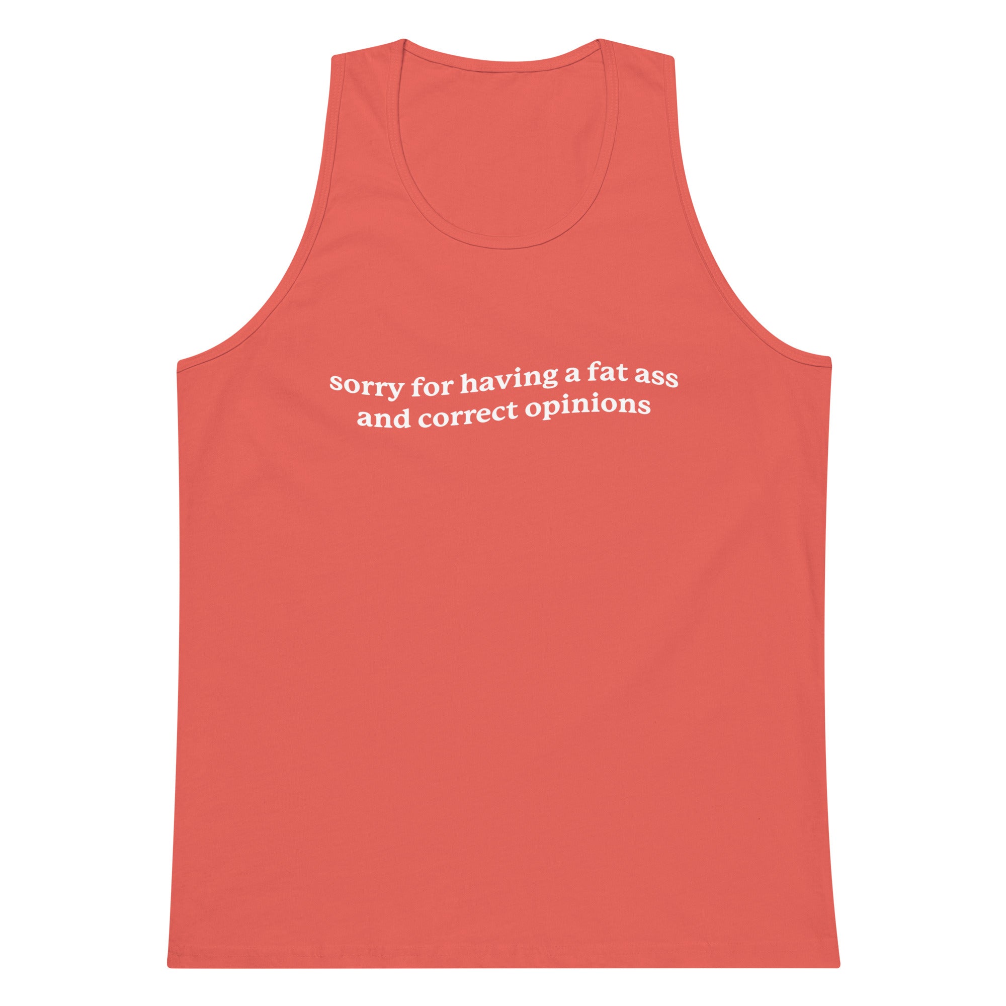 Fat Ass & Correct Opinions tank top