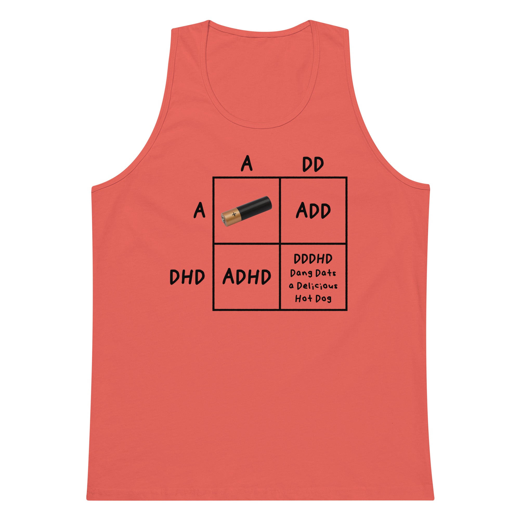 Funny Punnett Square tank top