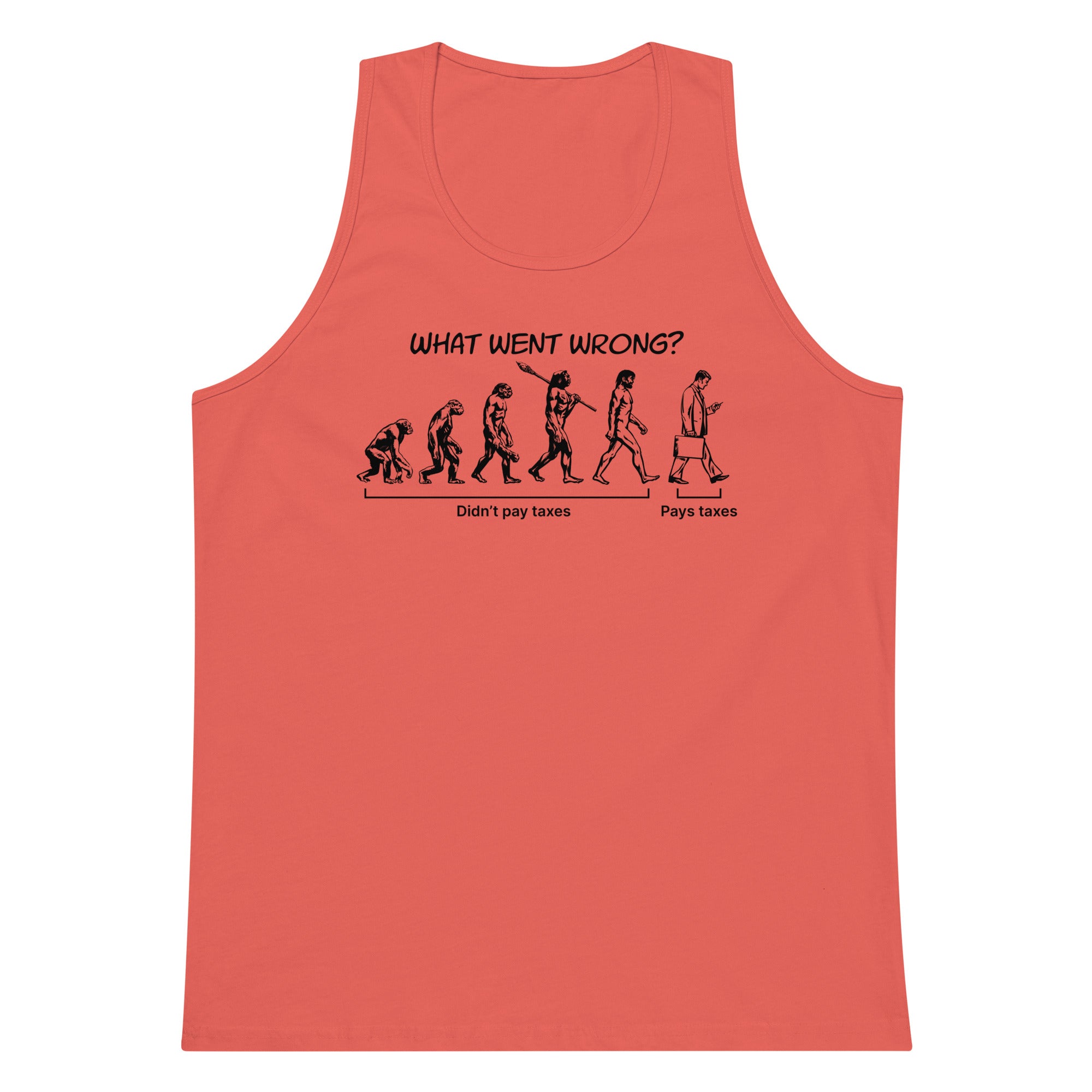 What Went Wrong (Taxes) tank top