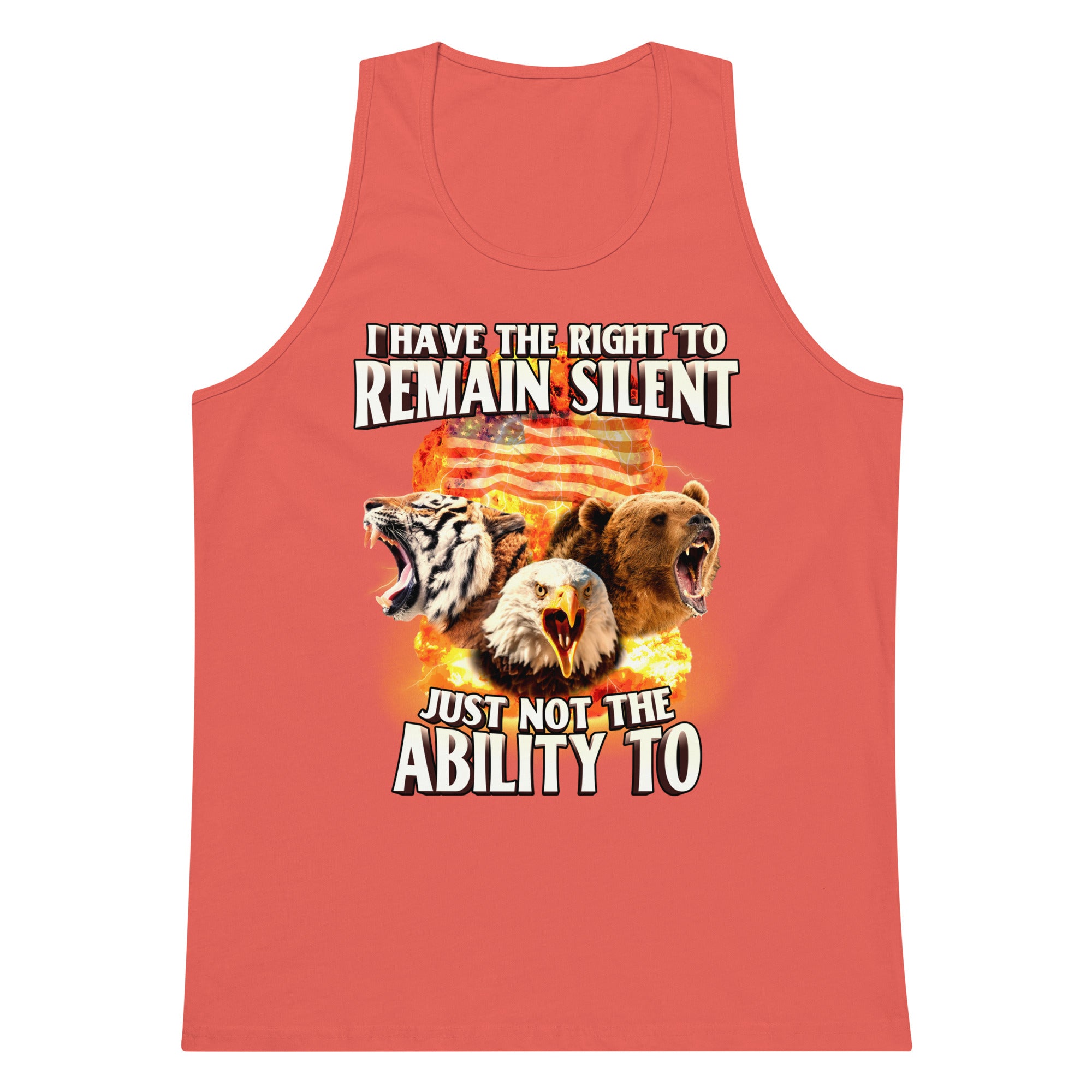 The Right to Remain Silent tank top