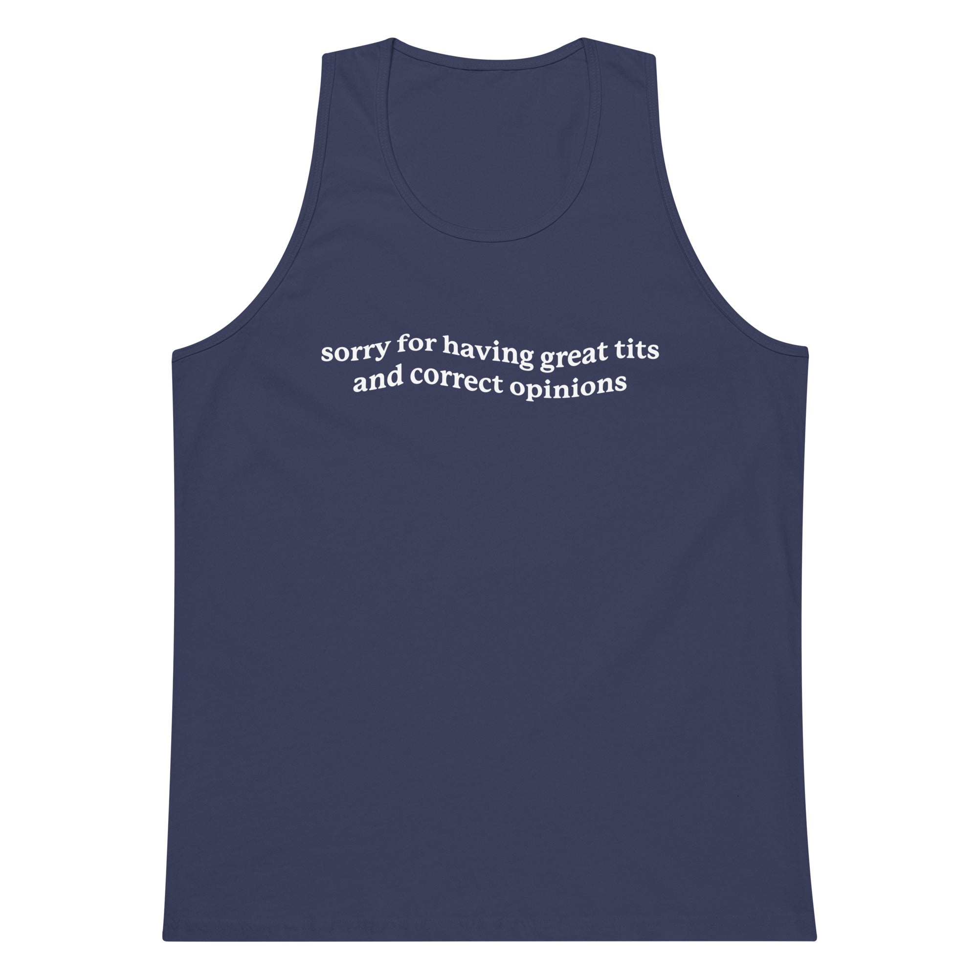 Great Tits & Correct Opinions tank top