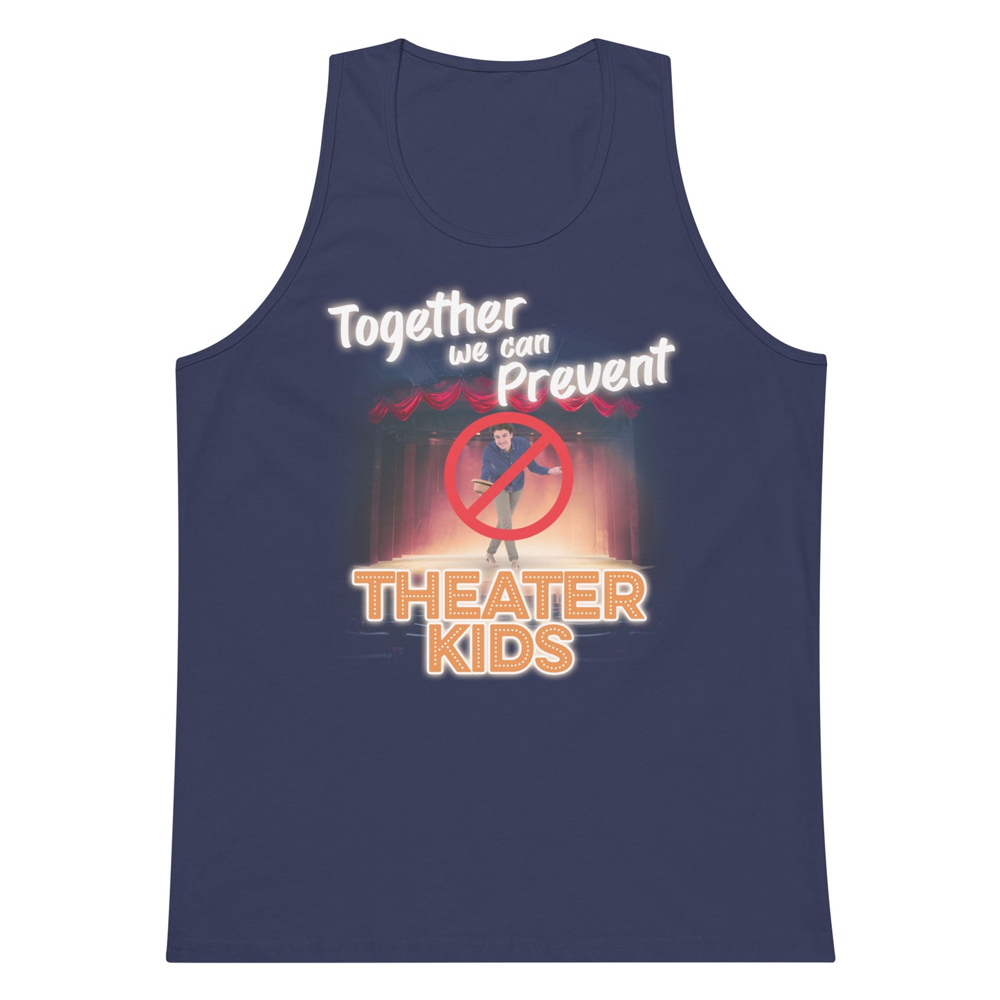 Together We Can Prevent Theater Kids tank top