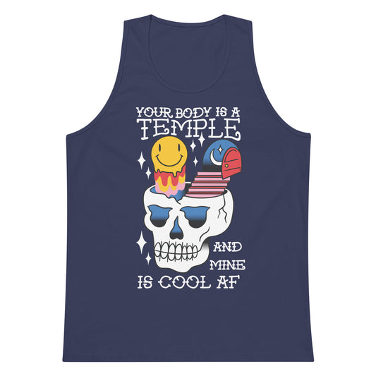 Your Body is a Temple tank top