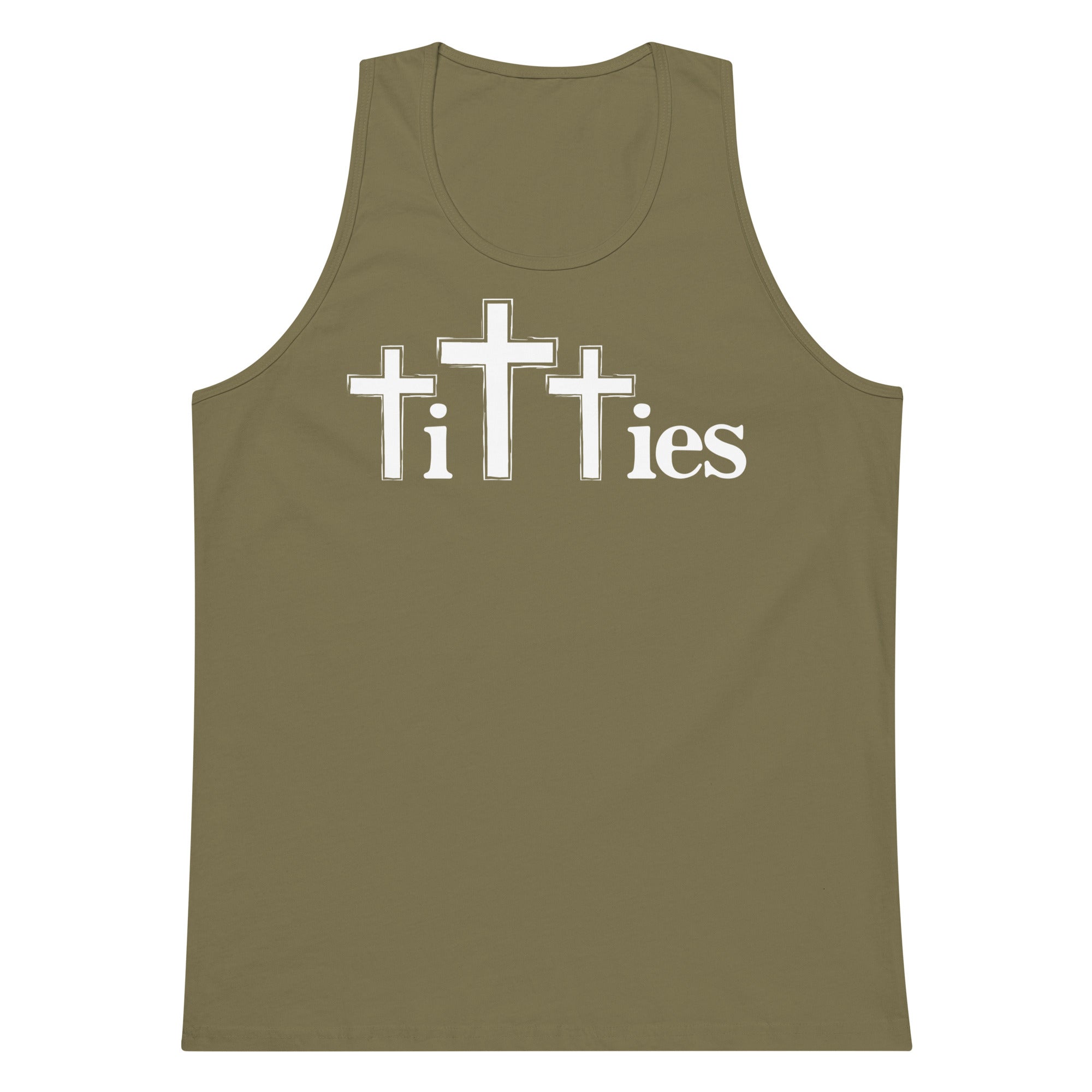 Titties (Crosses) tank top