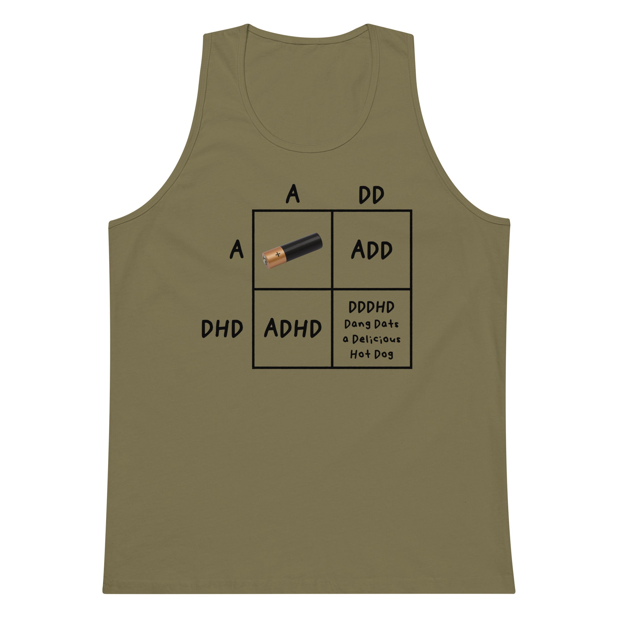 Funny Punnett Square tank top