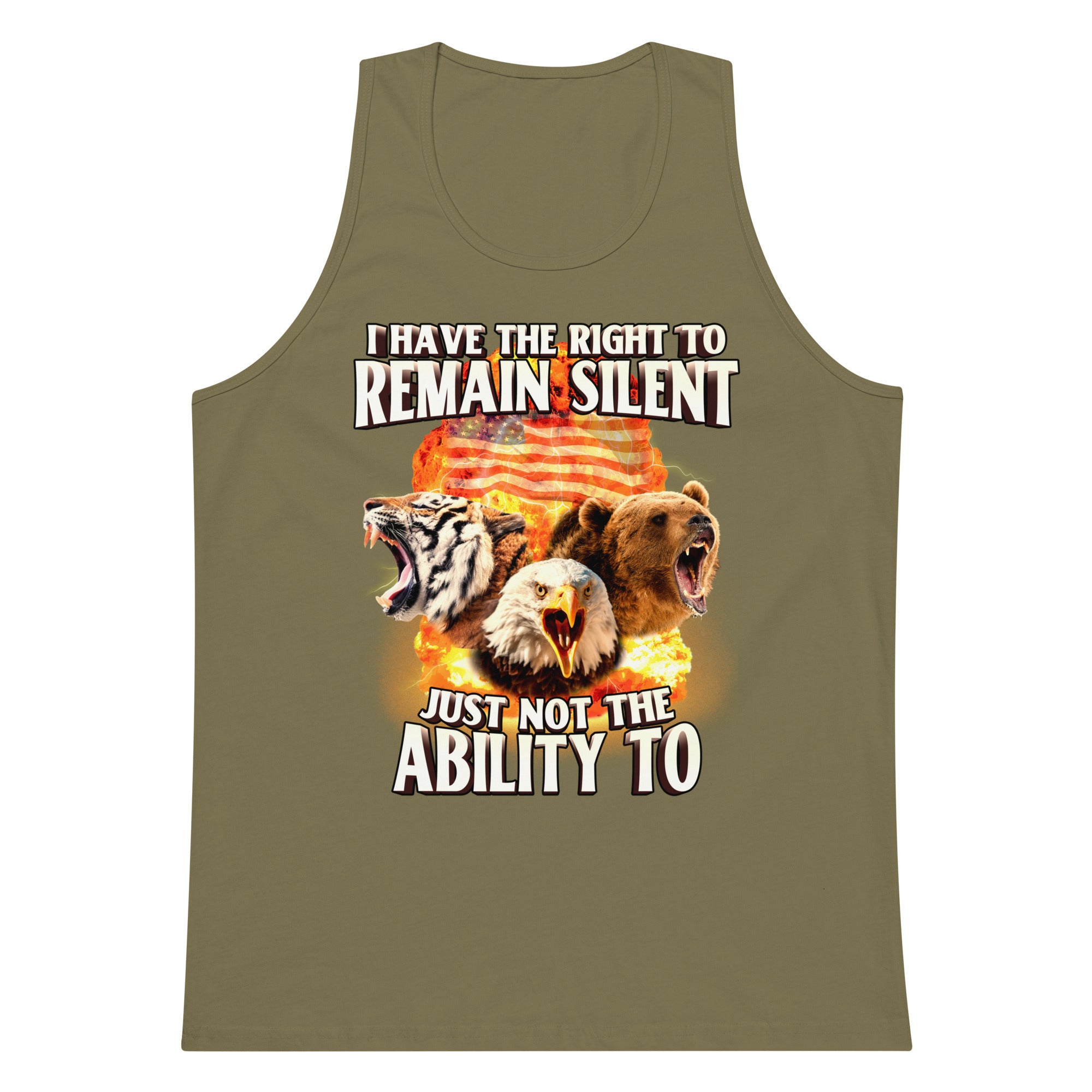 The Right to Remain Silent tank top