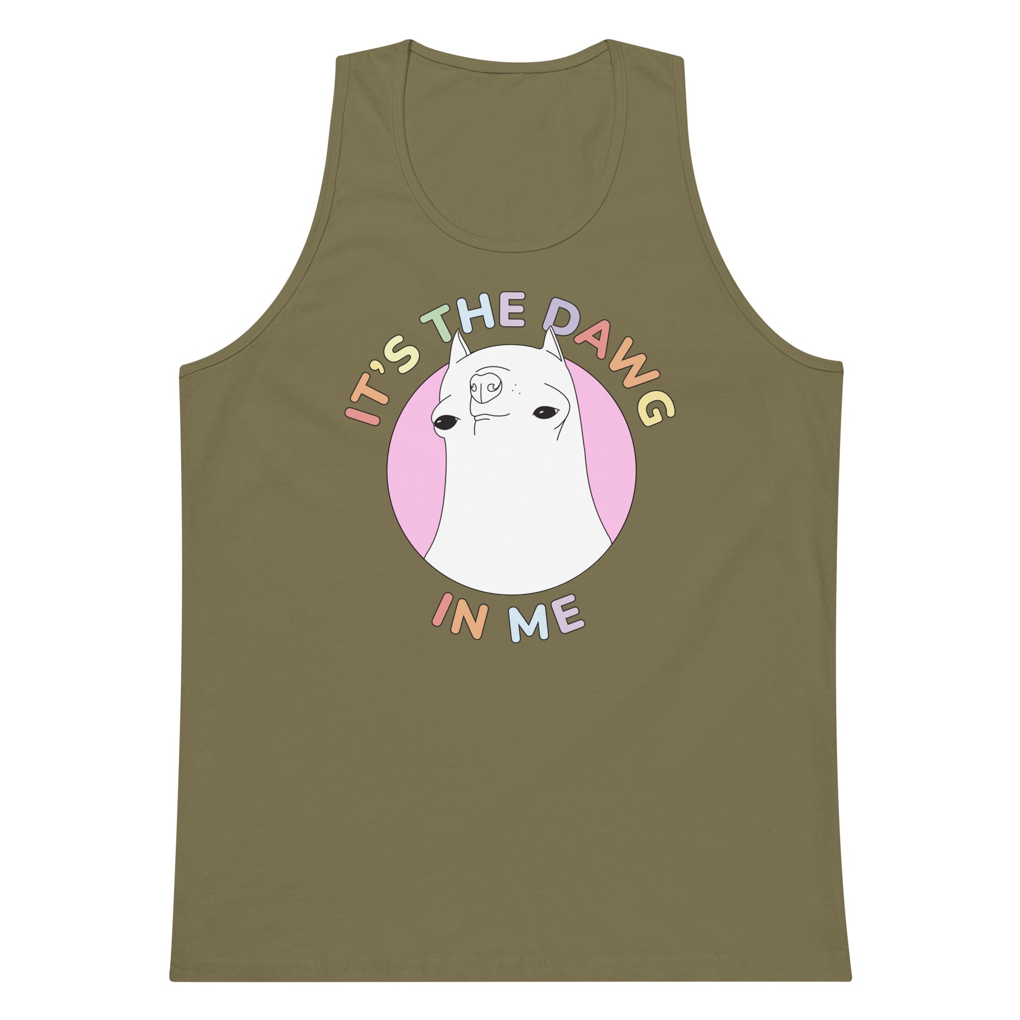 It's The Dawg in Me tank top