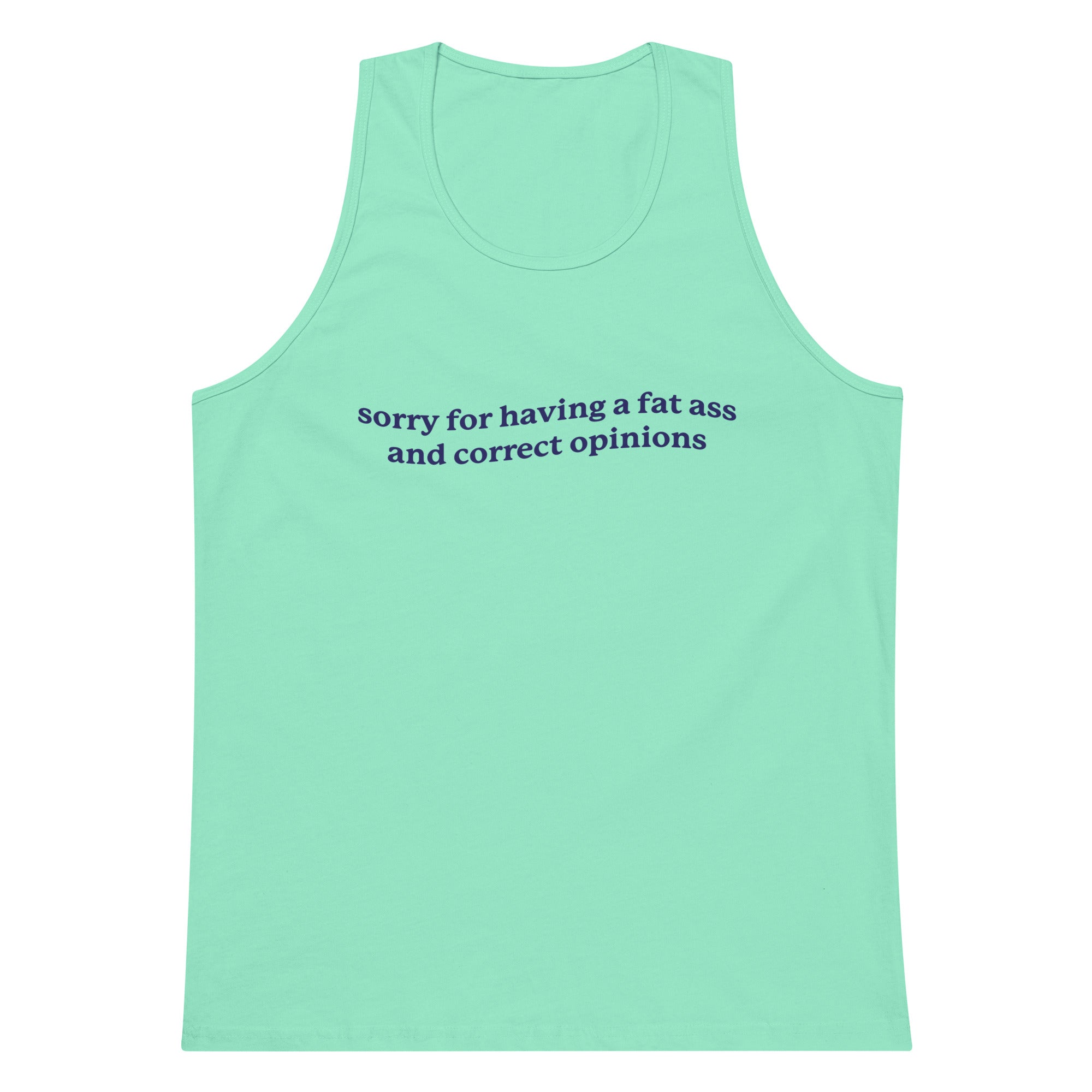 Fat Ass & Correct Opinions tank top