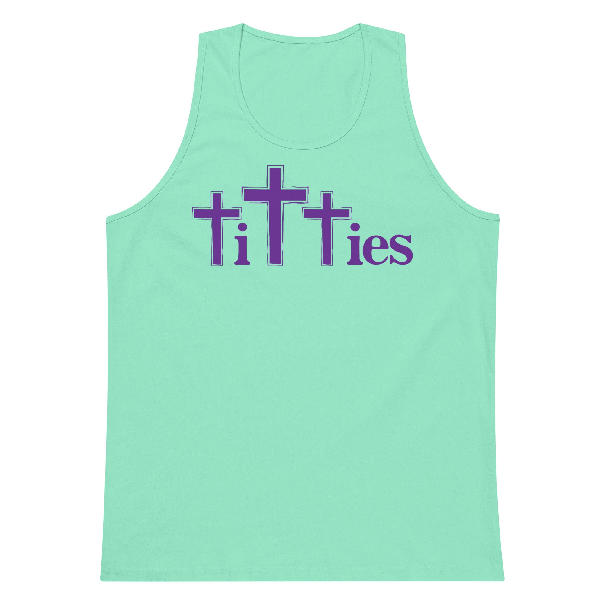 Titties (Crosses) tank top