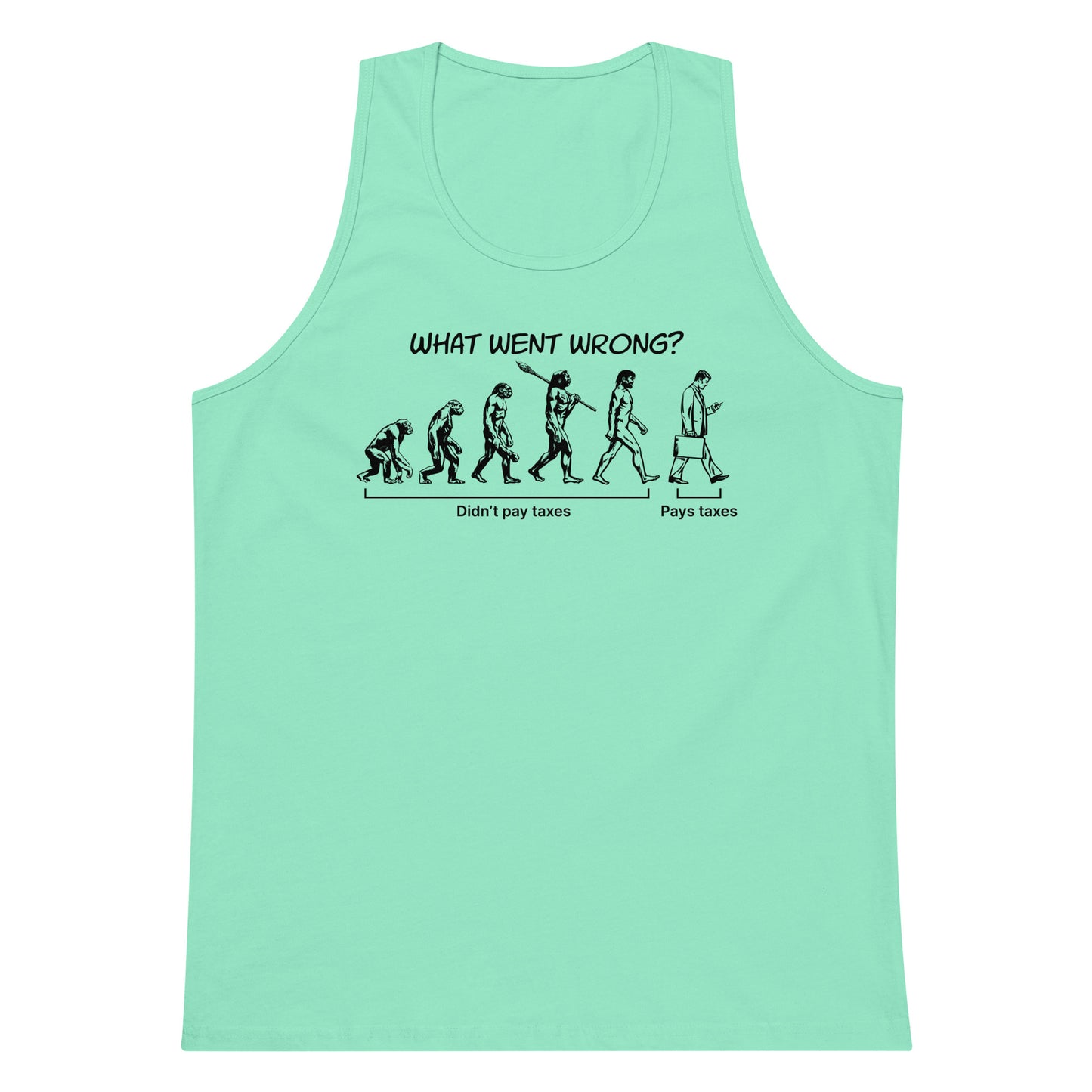 What Went Wrong (Taxes) tank top