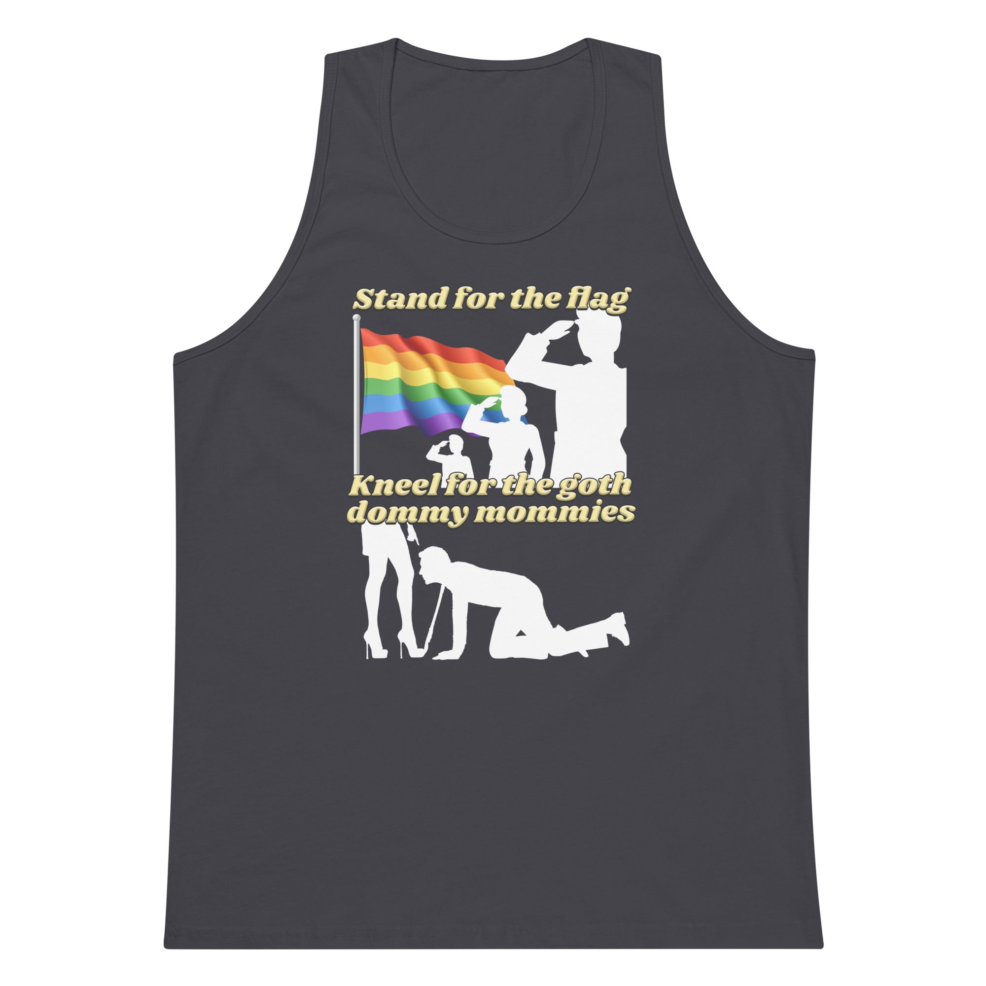 Stand For the Flag Kneel For the Goth Dommy Mommies tank top