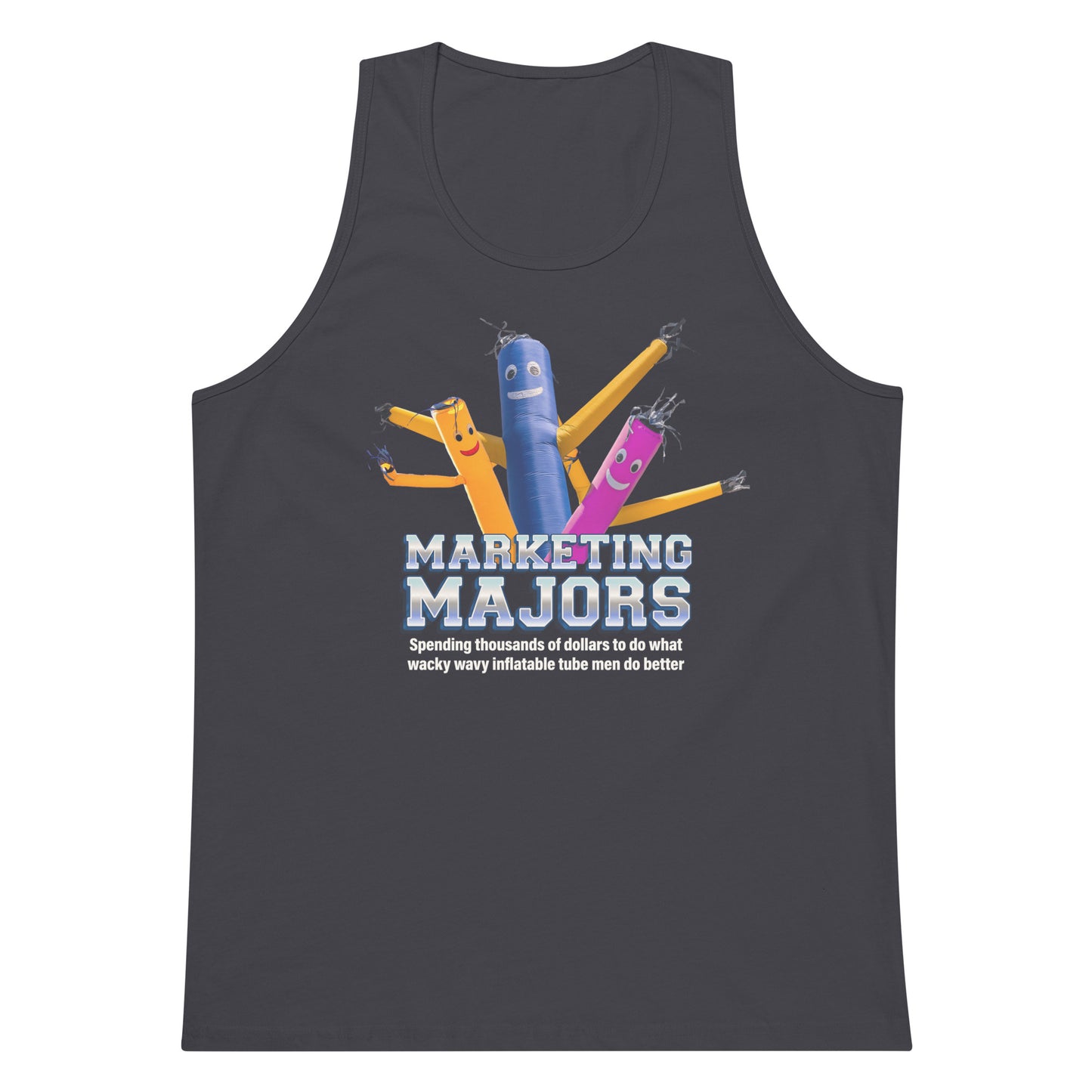 Marketing Majors (Wacky Wavy Inflatable Tube Men) tank top
