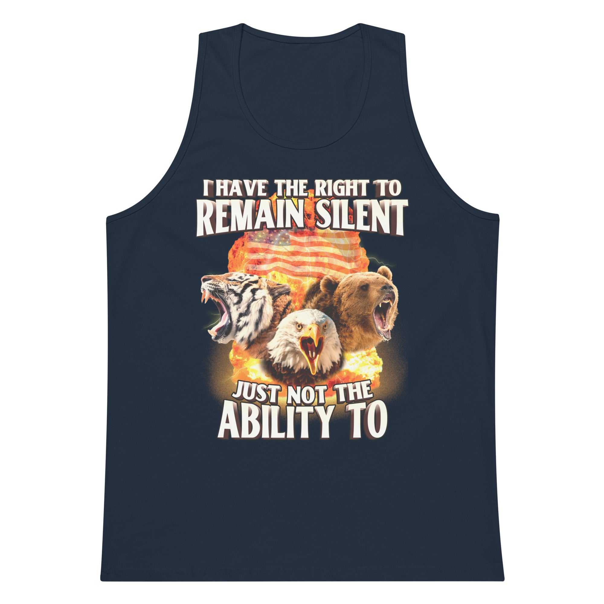 The Right to Remain Silent tank top