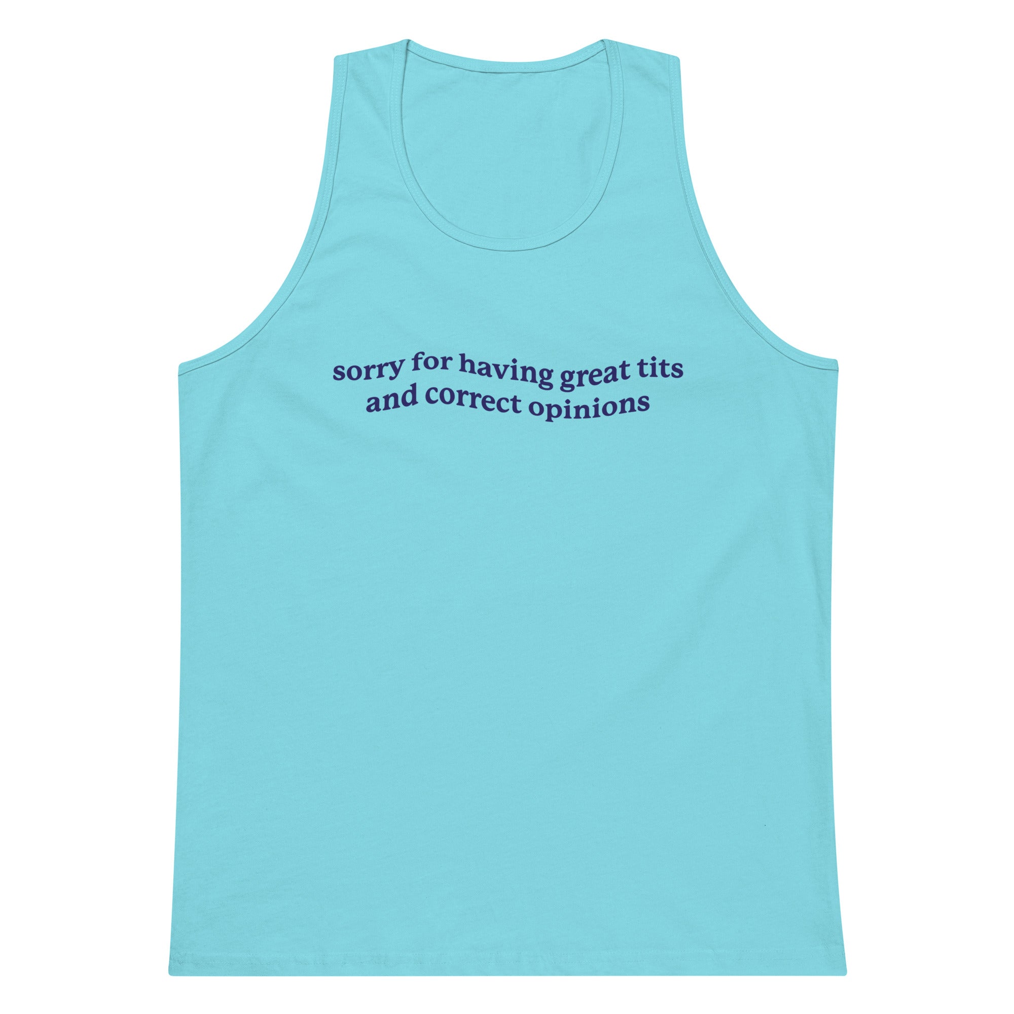 Great Tits & Correct Opinions tank top