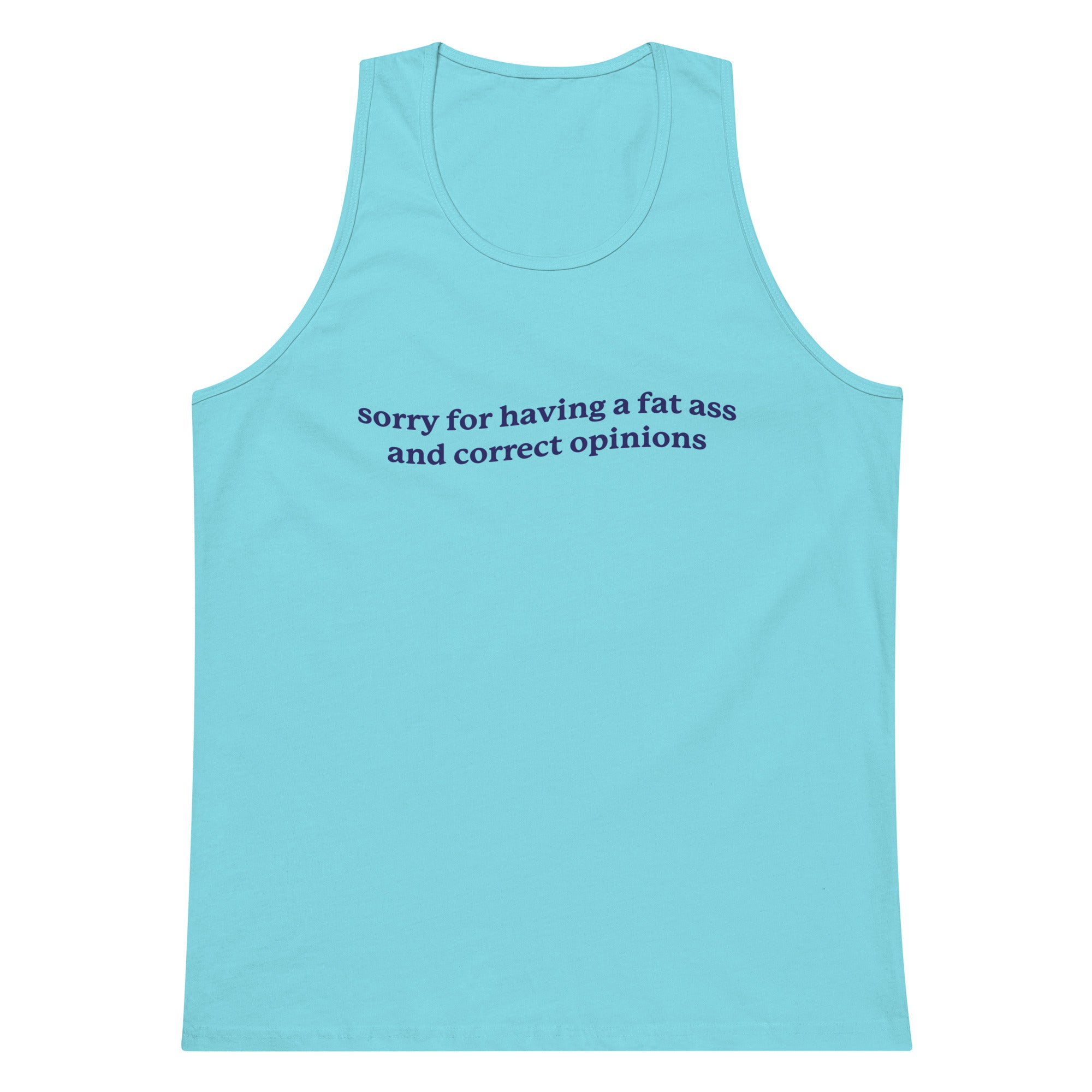 Fat Ass & Correct Opinions tank top