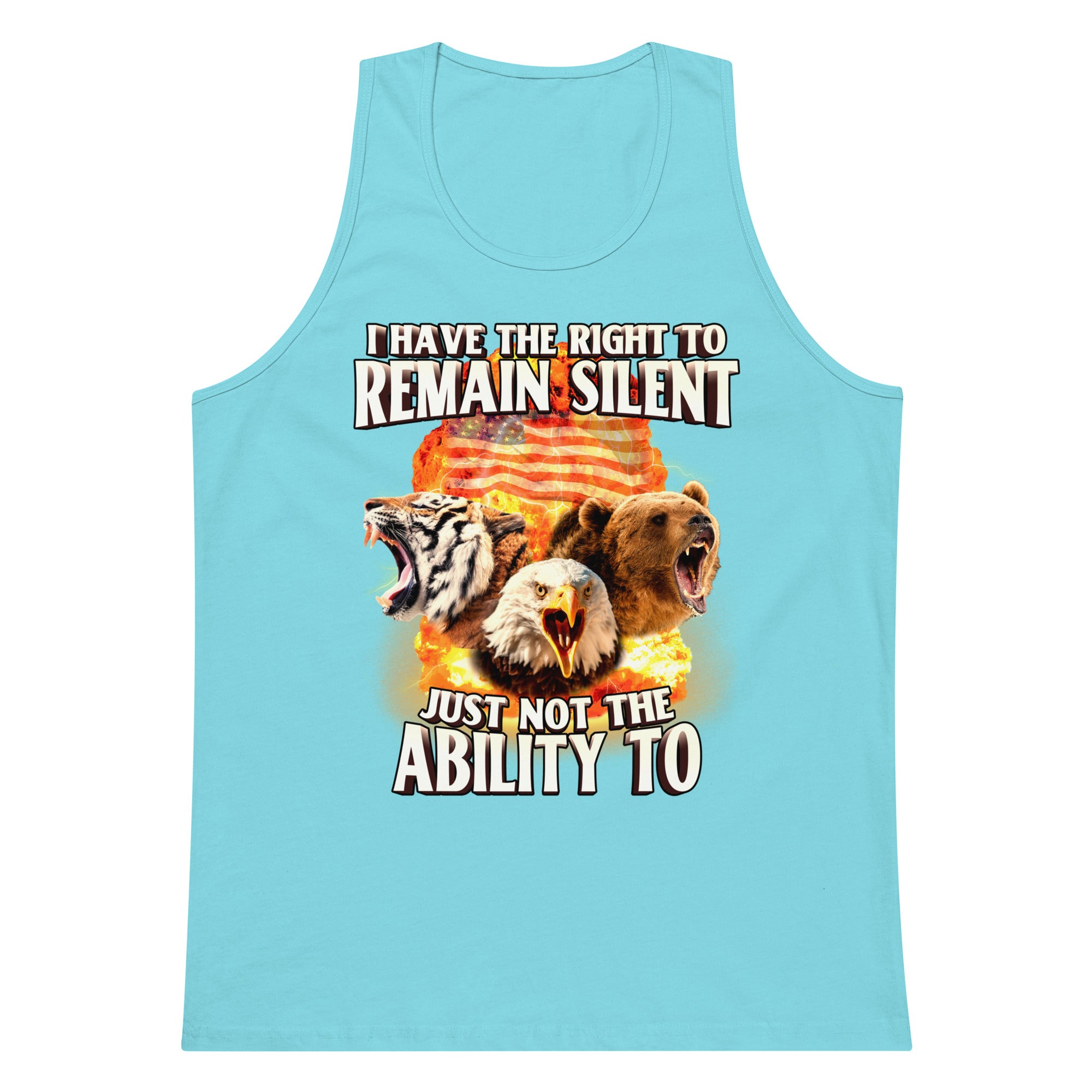 The Right to Remain Silent tank top