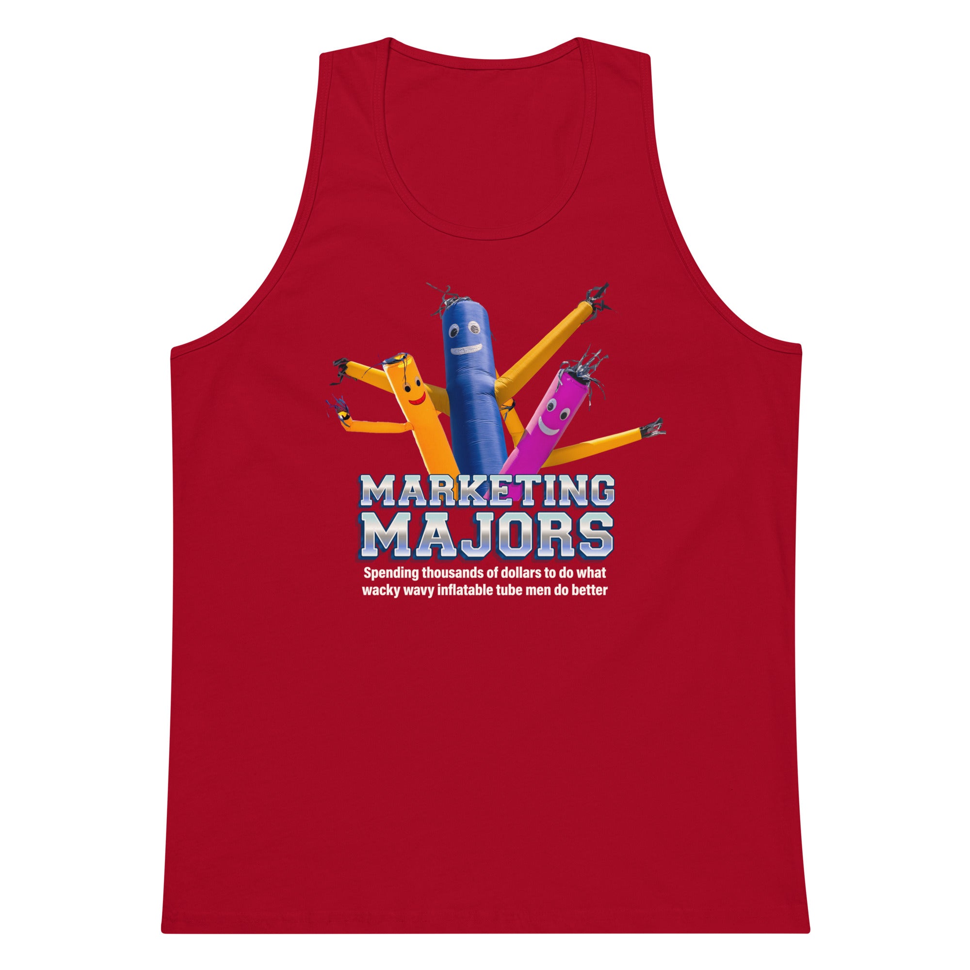 Marketing Majors (Wacky Wavy Inflatable Tube Men) tank top