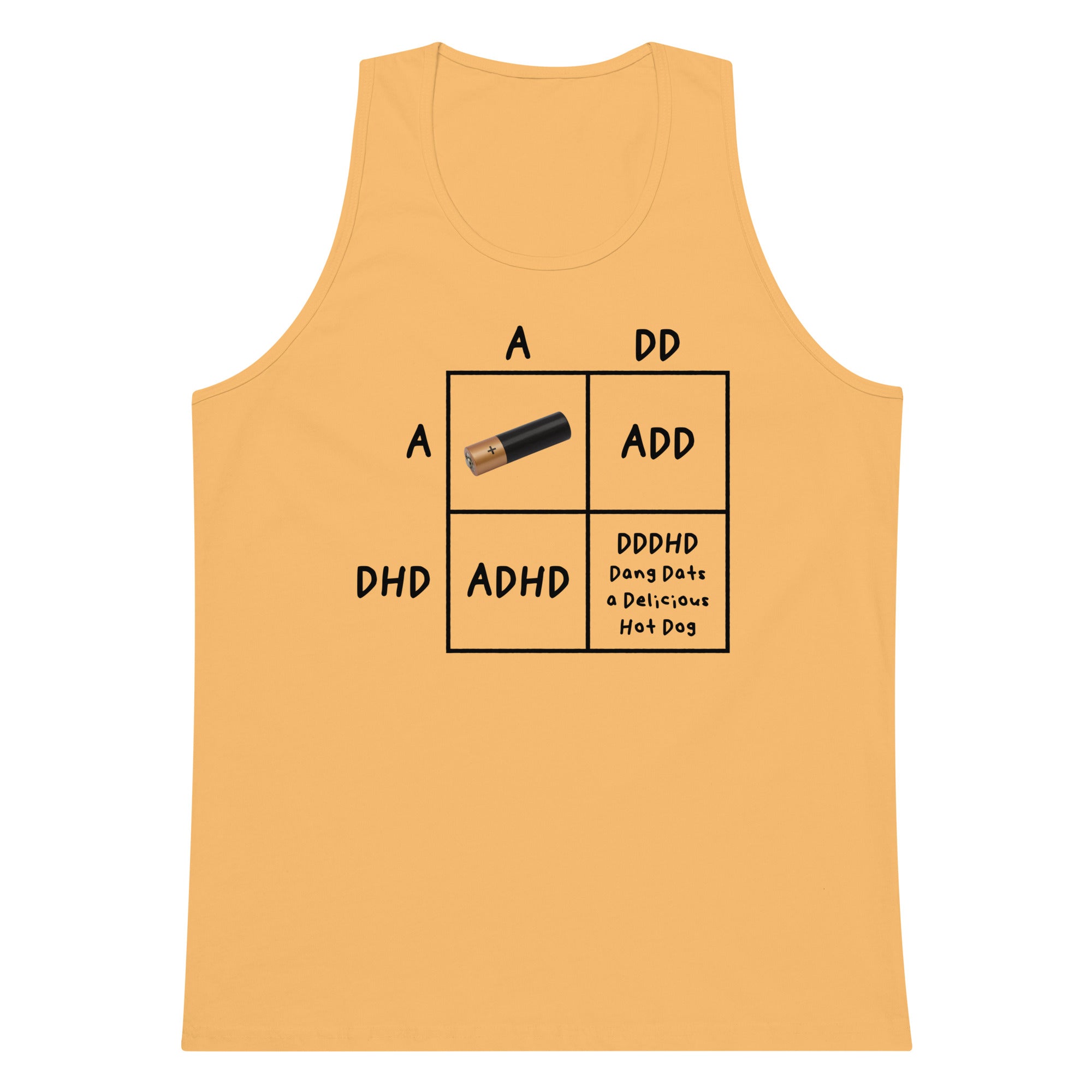 Funny Punnett Square tank top