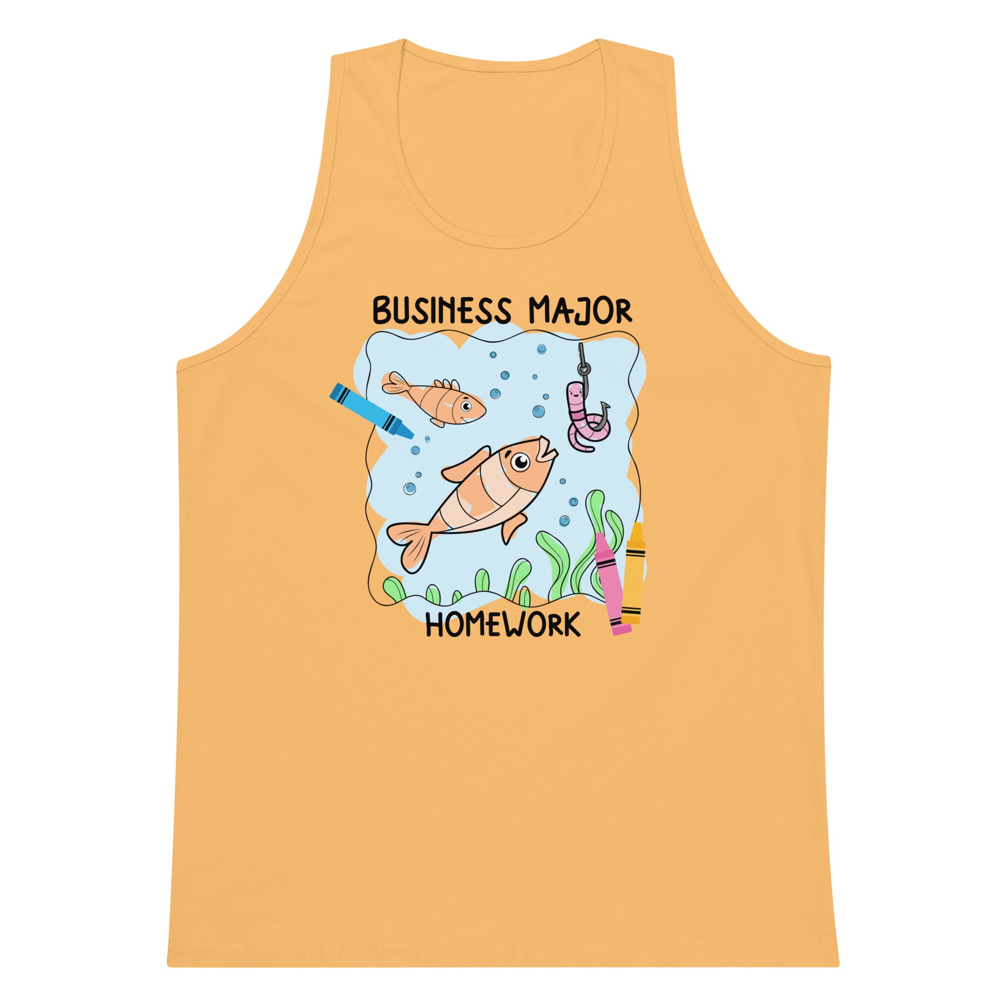 Business Major Homework tank top