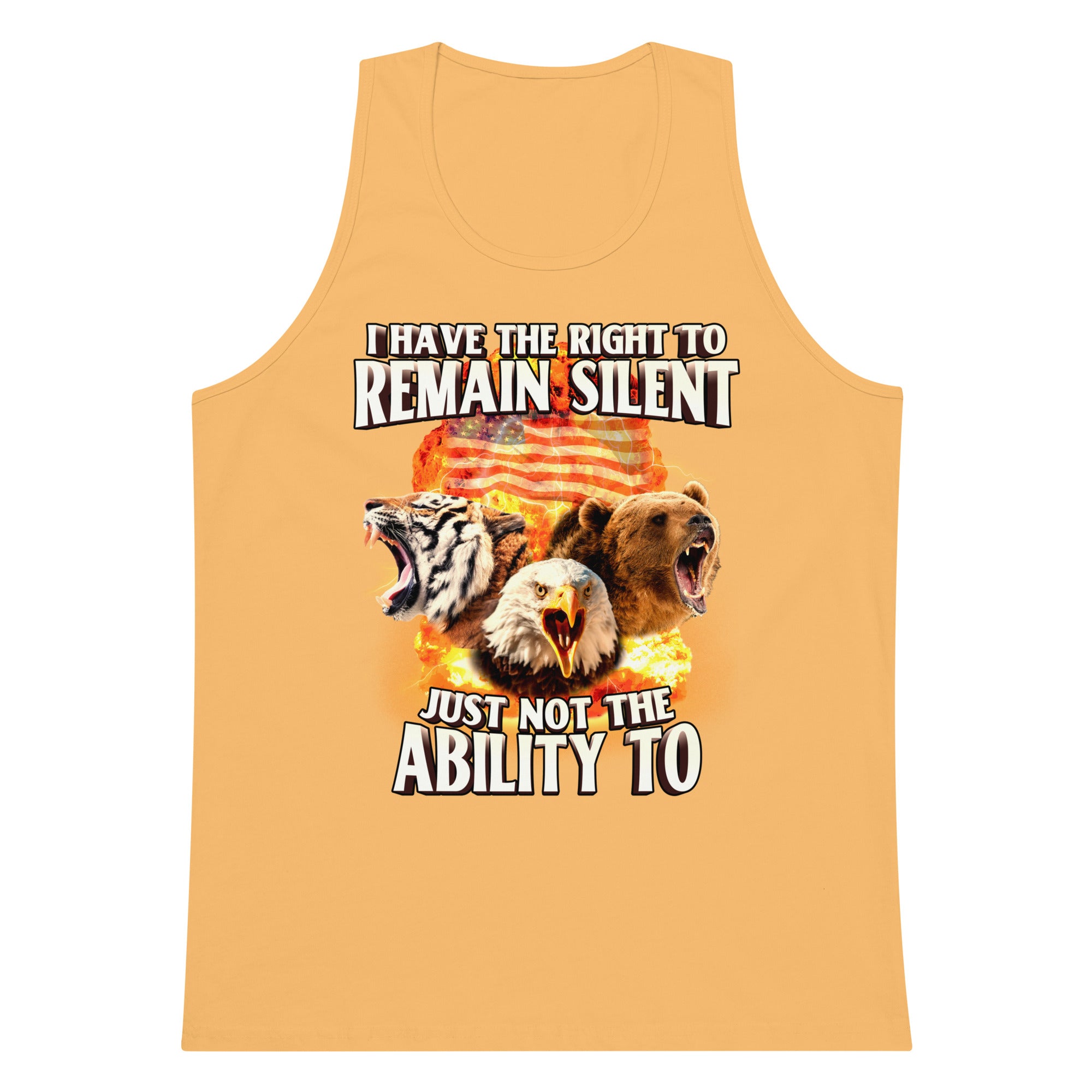 The Right to Remain Silent tank top