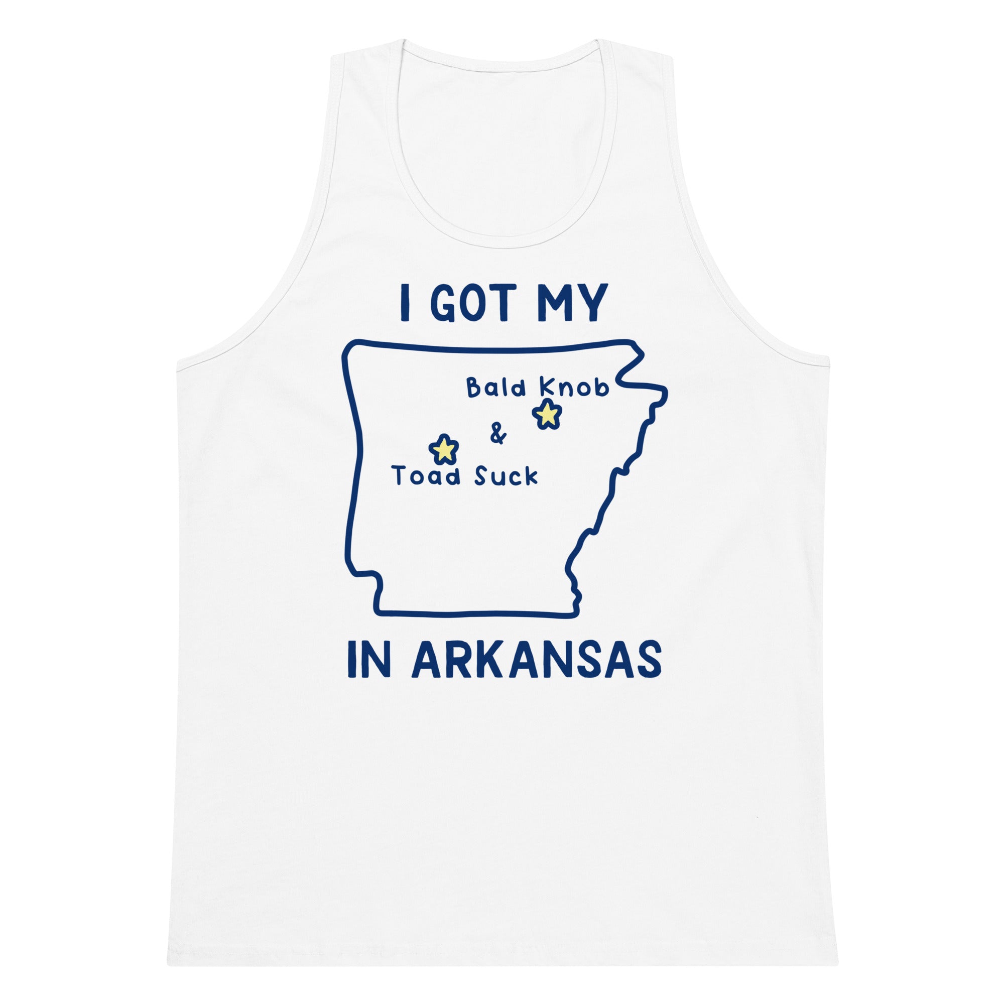 Bald Knob Toad Suck Arkansas tank top