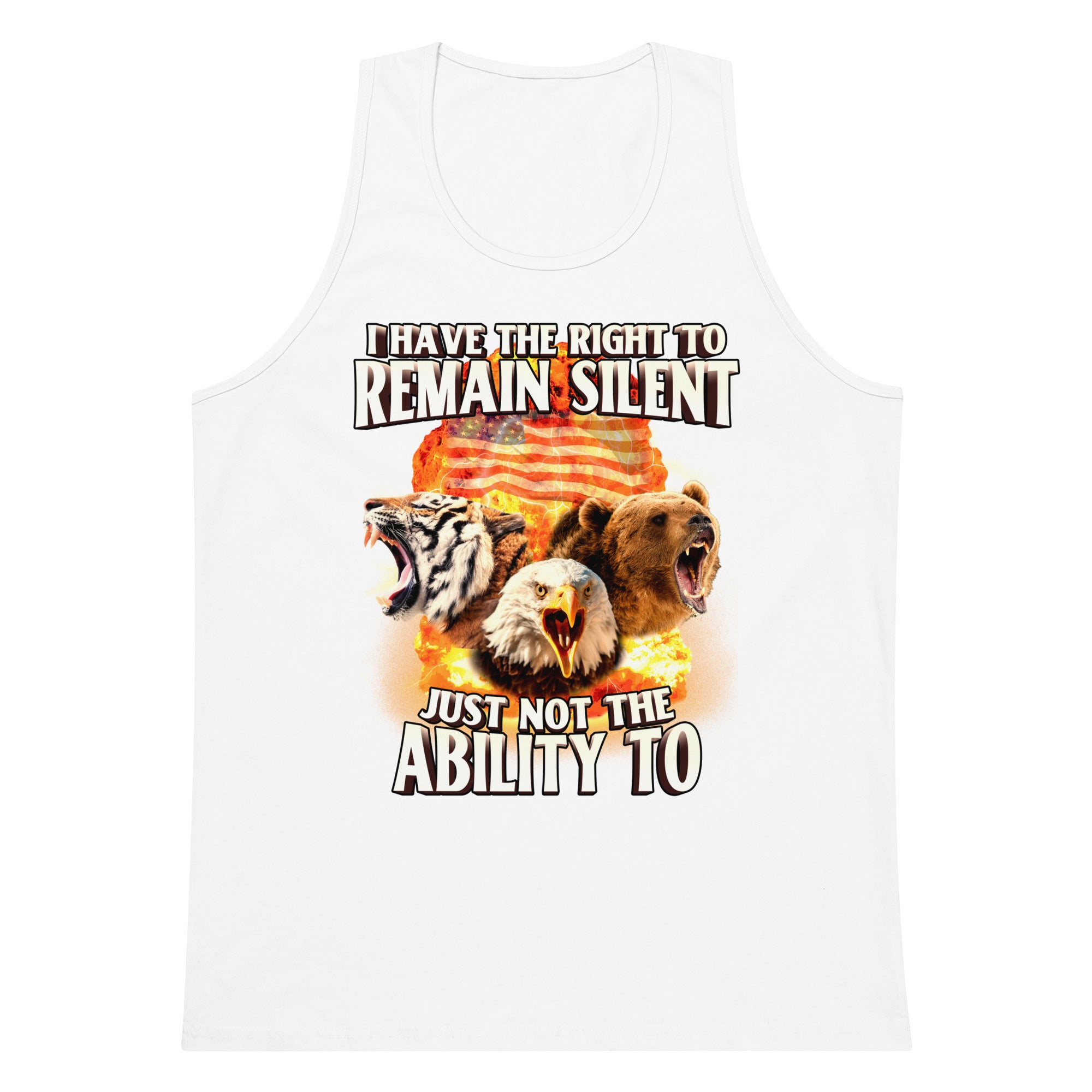 The Right to Remain Silent tank top