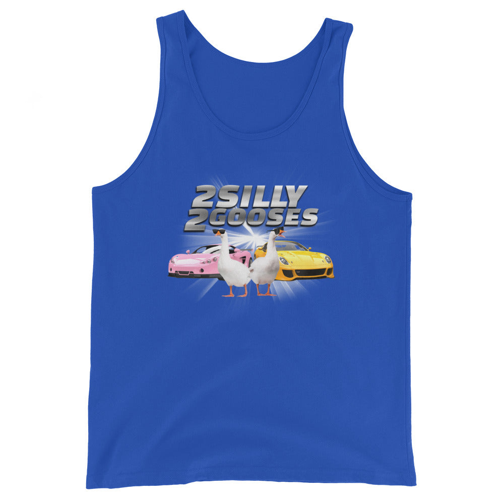 2 Silly 2 Gooses Unisex Tank Top