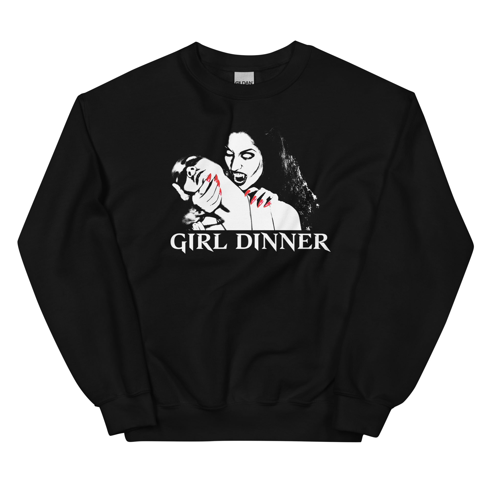 Girl Dinner (Vampire) Unisex Sweatshirt