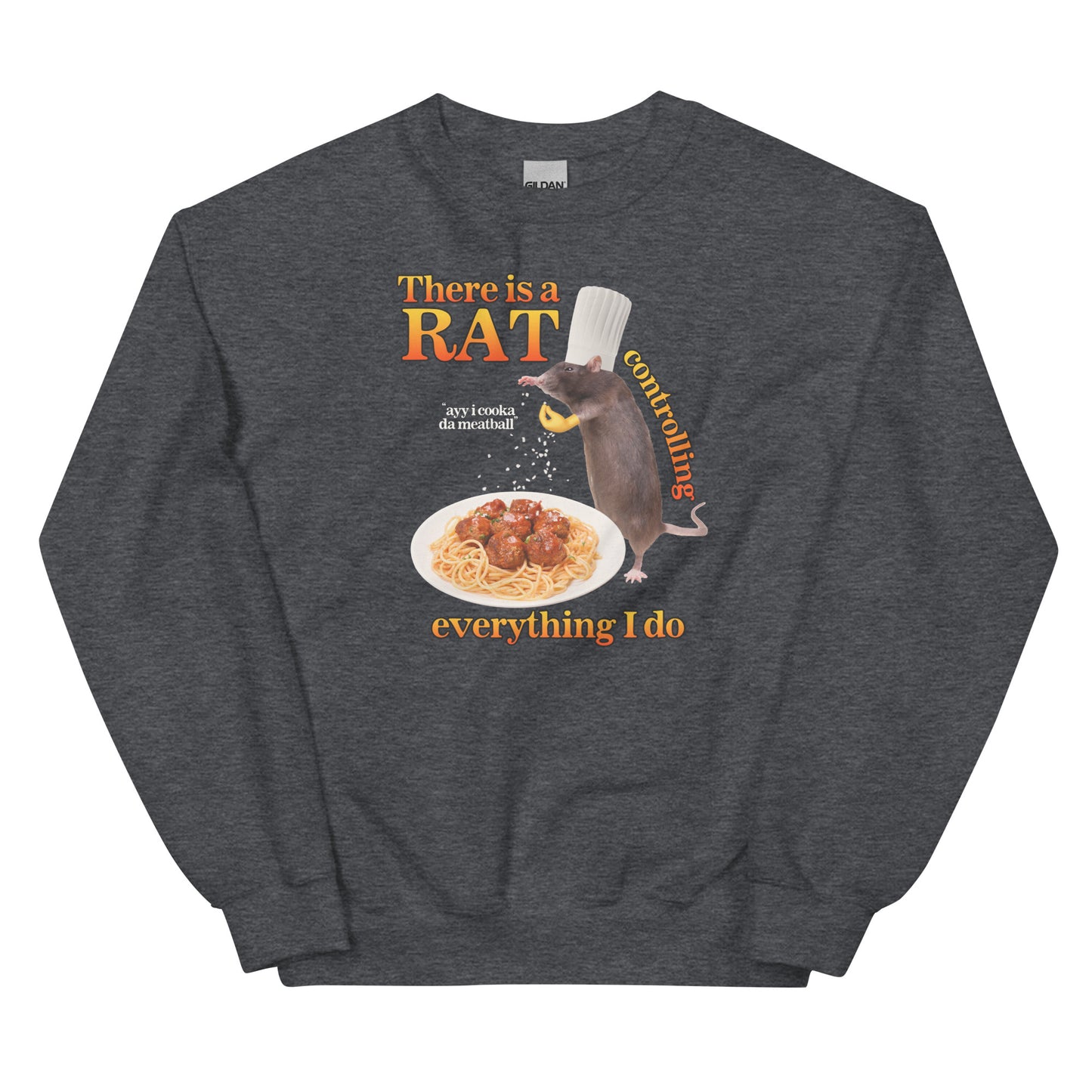 There Is A Rat Controlling Everything Unisex Sweatshirt