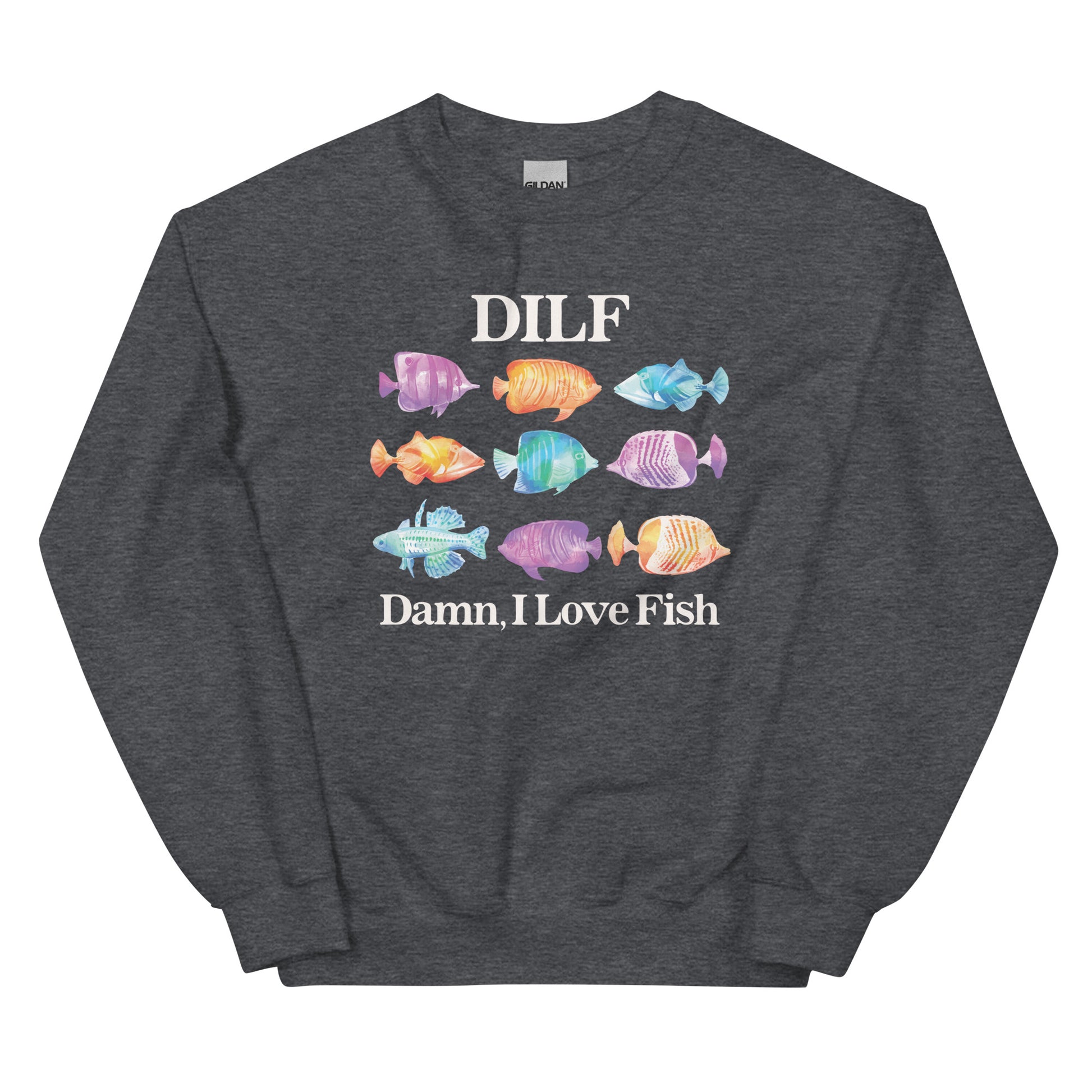 Fish Style Sweatshirt Man, Funny Fish Sweatshirt