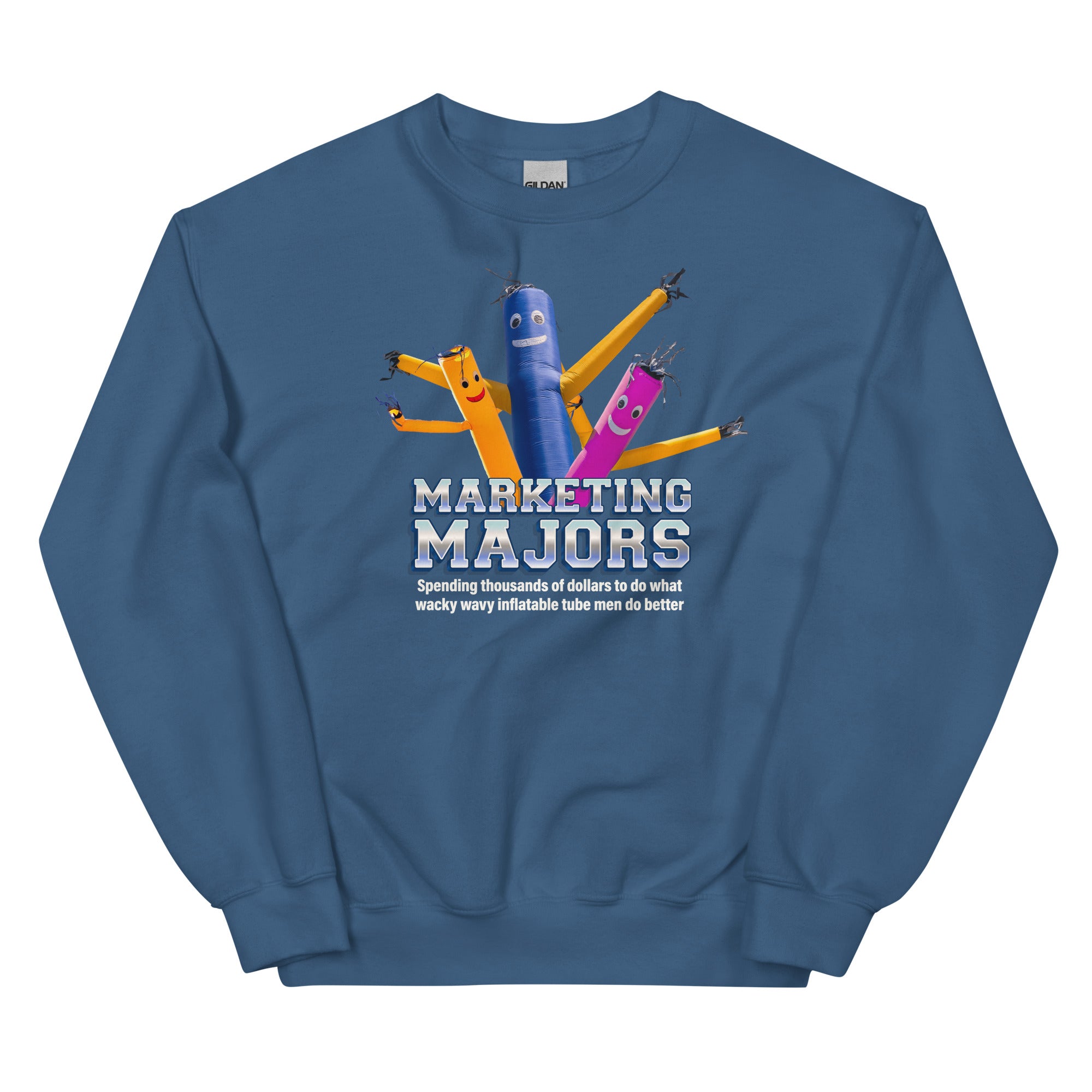 Marketing Majors (Wacky Wavy Inflatable Tube Men) Unisex Sweatshirt