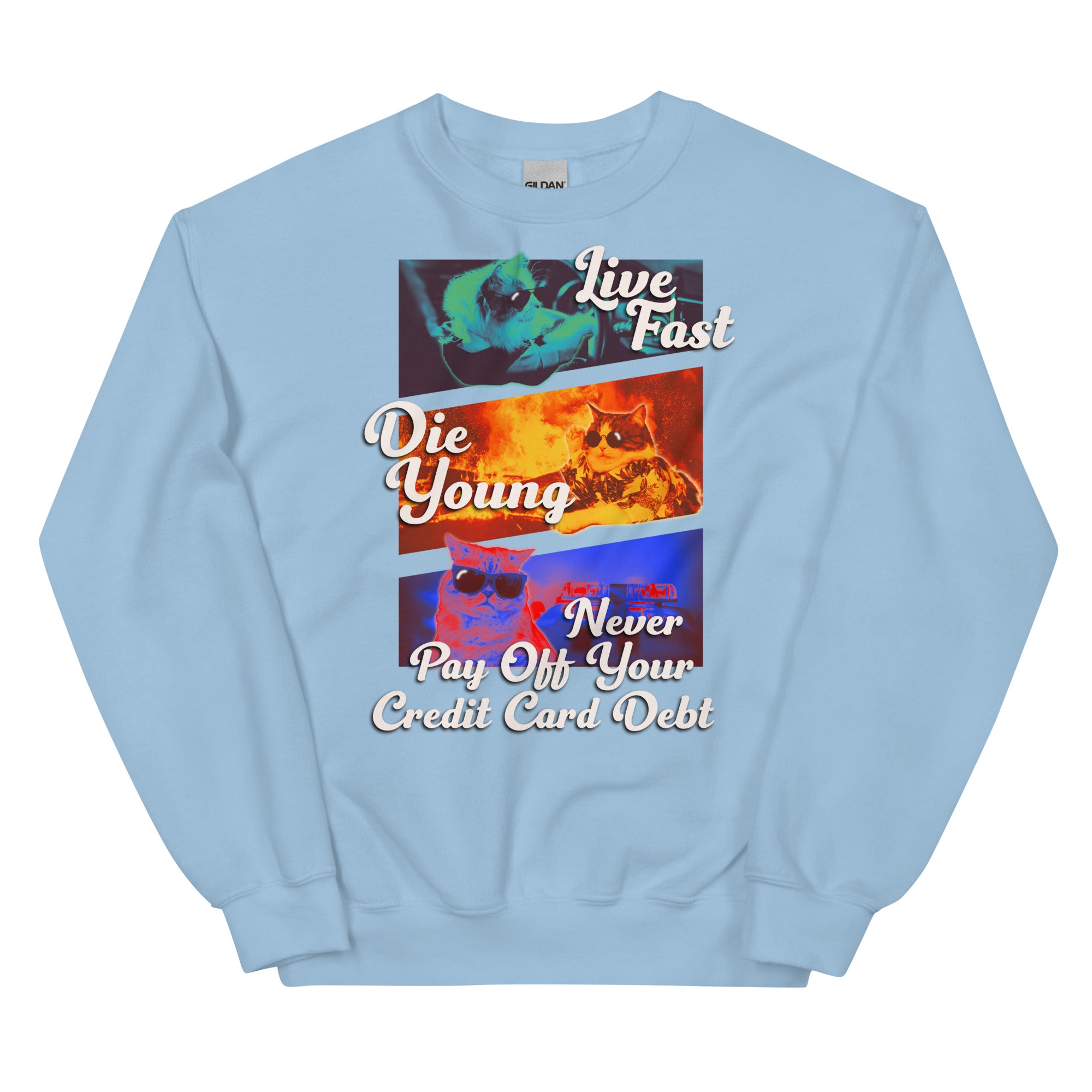 Live Fast Die Young Unisex Sweatshirt