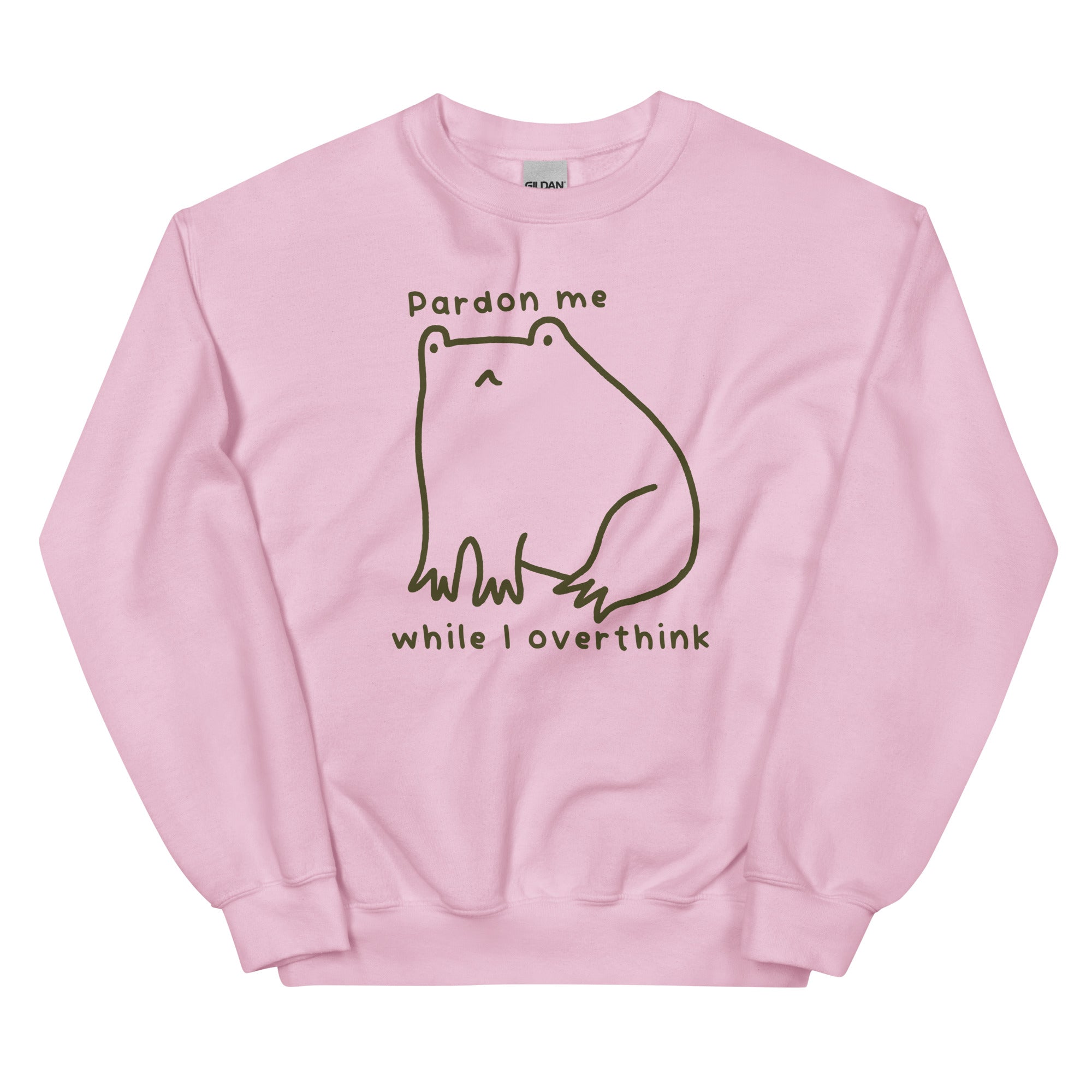 Pardon Me While I Overthink Unisex Sweatshirt