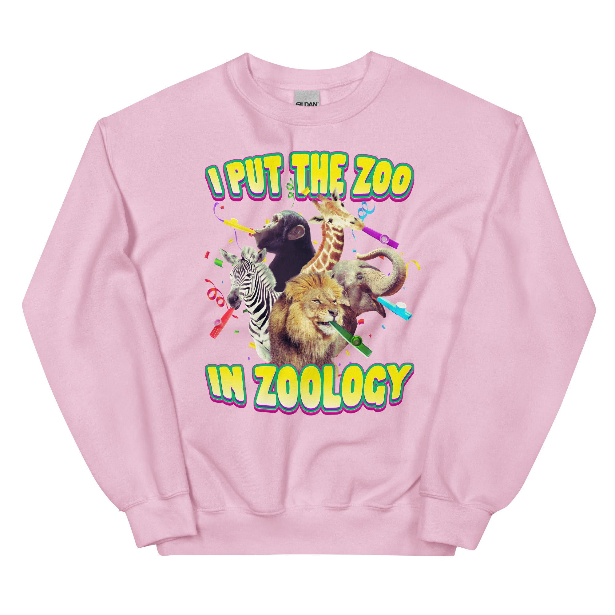 I Put the Zoo in Zoology (Kazoo) Unisex Sweatshirt