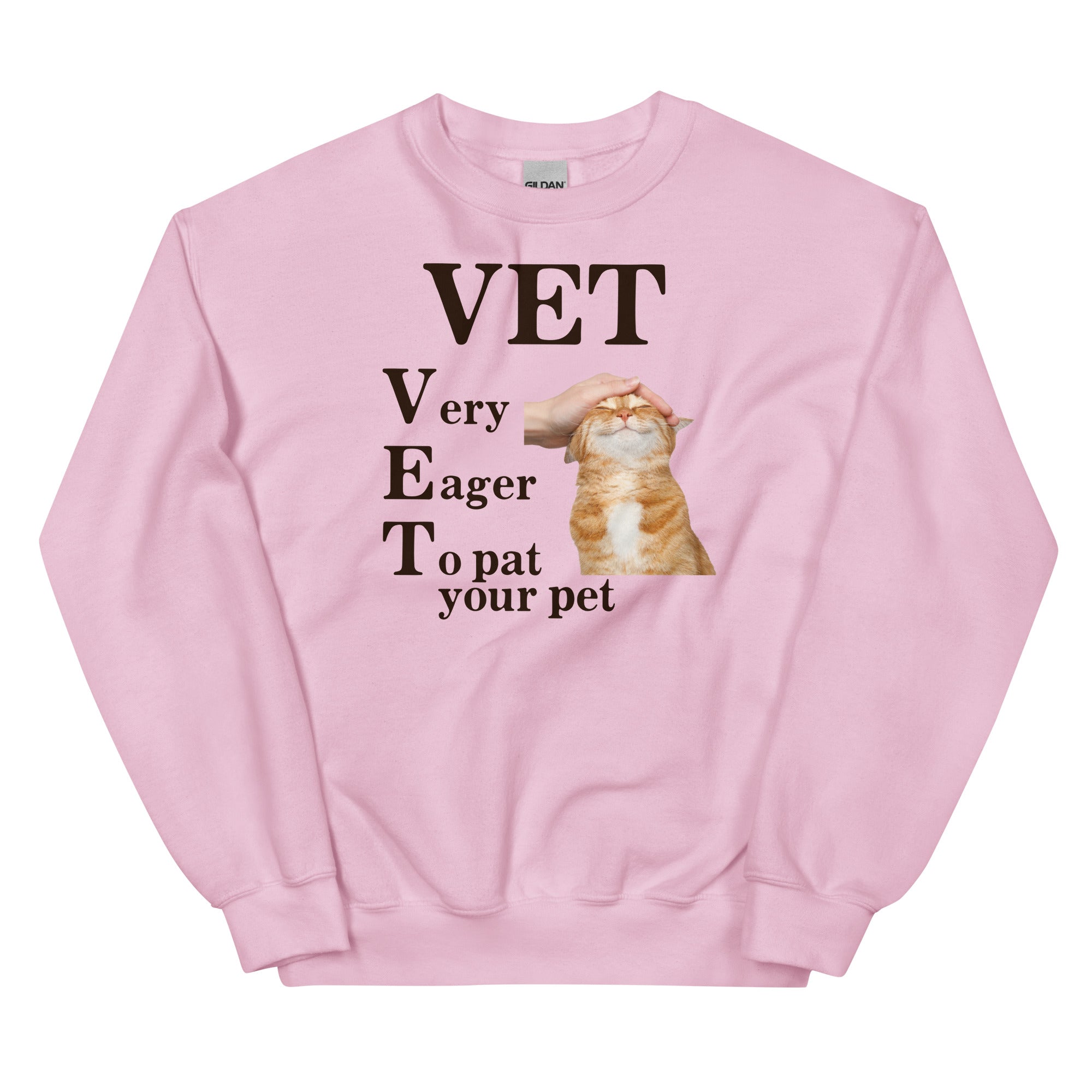 VET (Very Eager to Pat) Unisex Sweatshirt