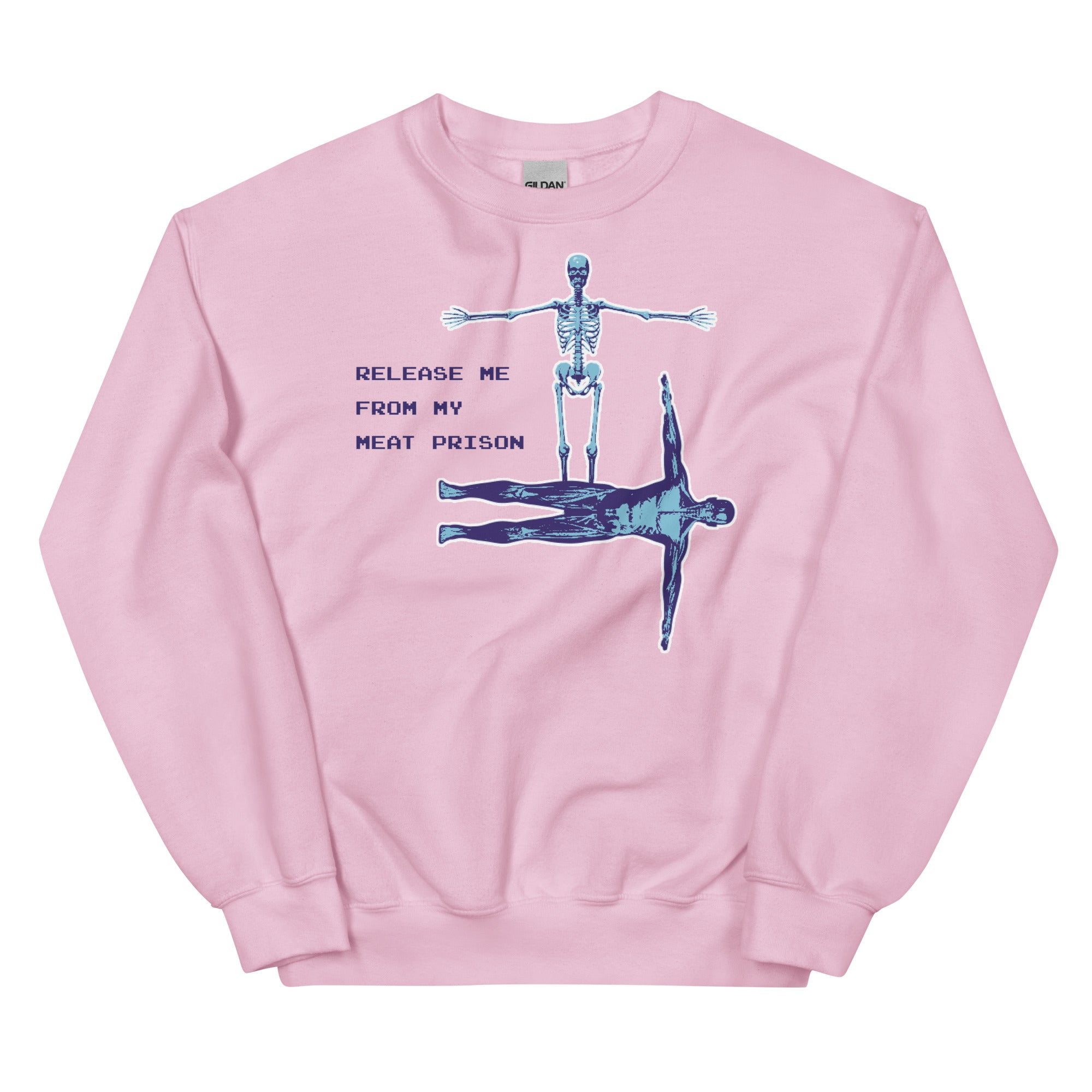 Release Me From My Meat Prison Unisex Sweatshirt