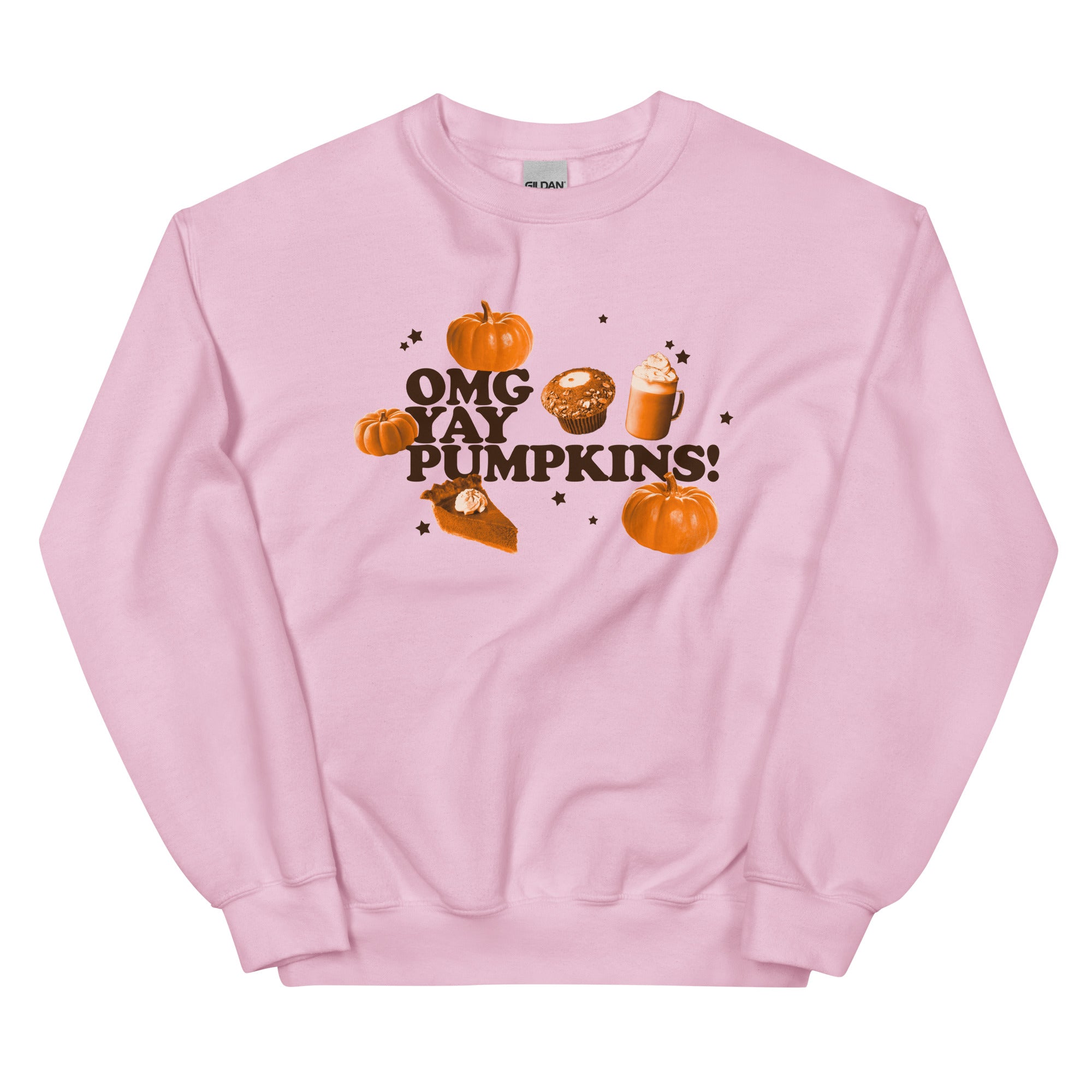 OMG YAY PUMPKINS Unisex Sweatshirt