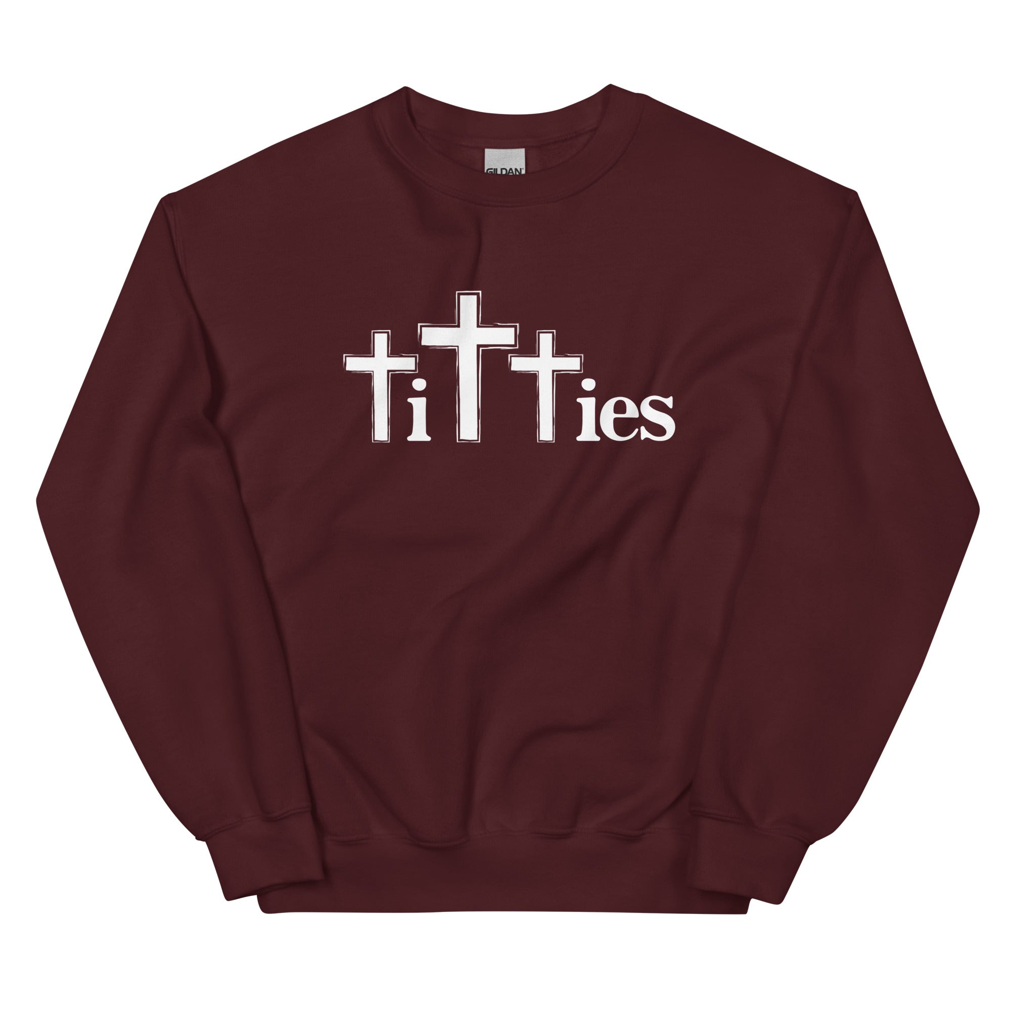 Titties (Crosses) Unisex Sweatshirt