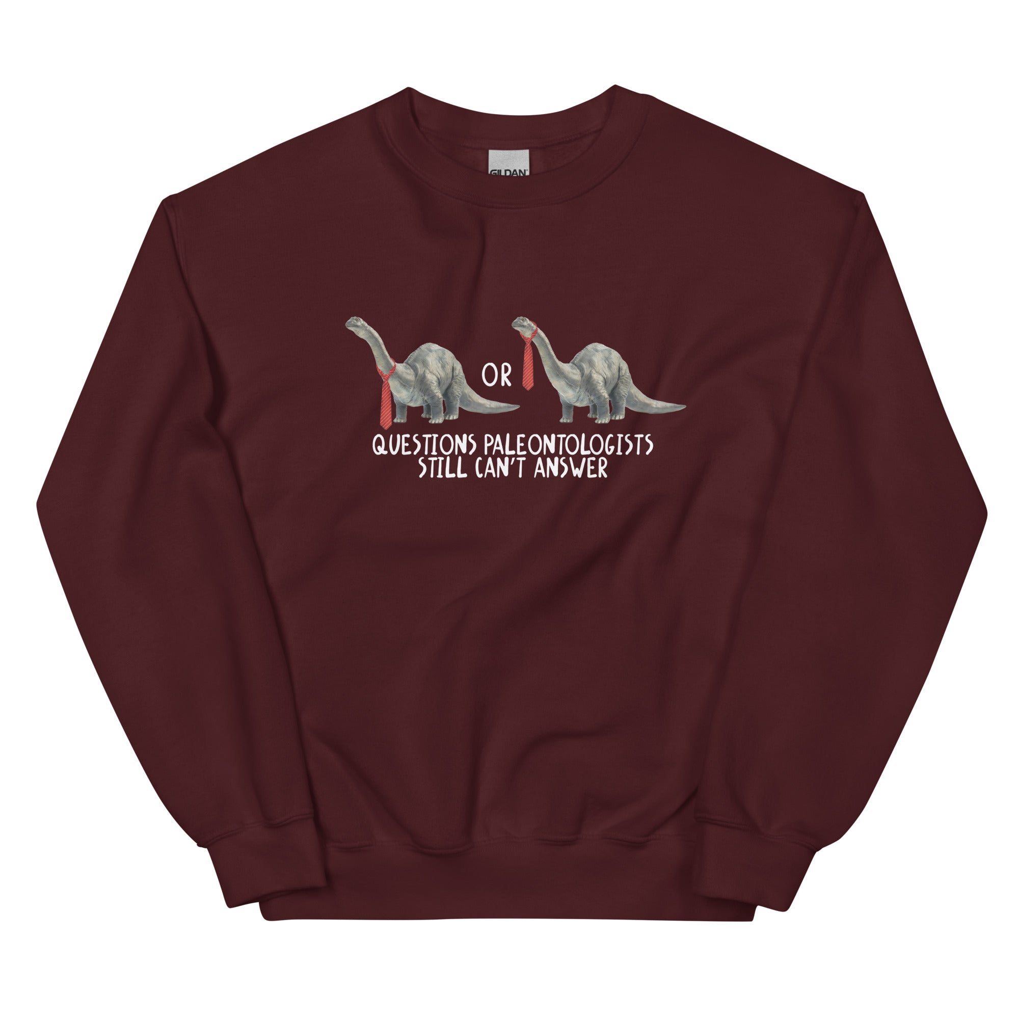 Questions Paleontologists Still Can’t Answer Unisex Sweatshirt