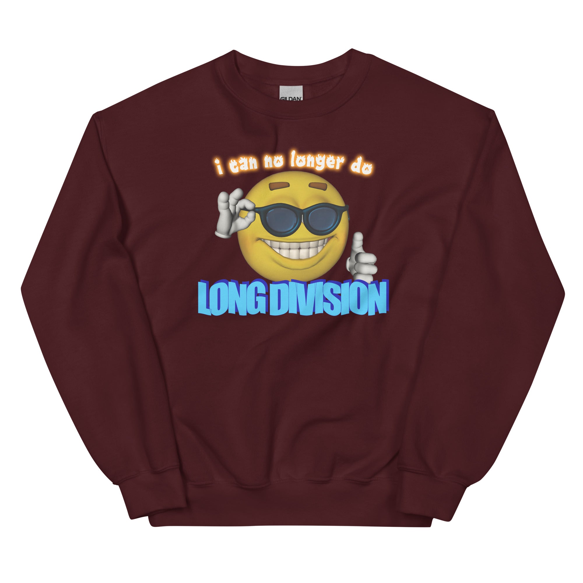 I Can No Longer Do Long Division Unisex Sweatshirt