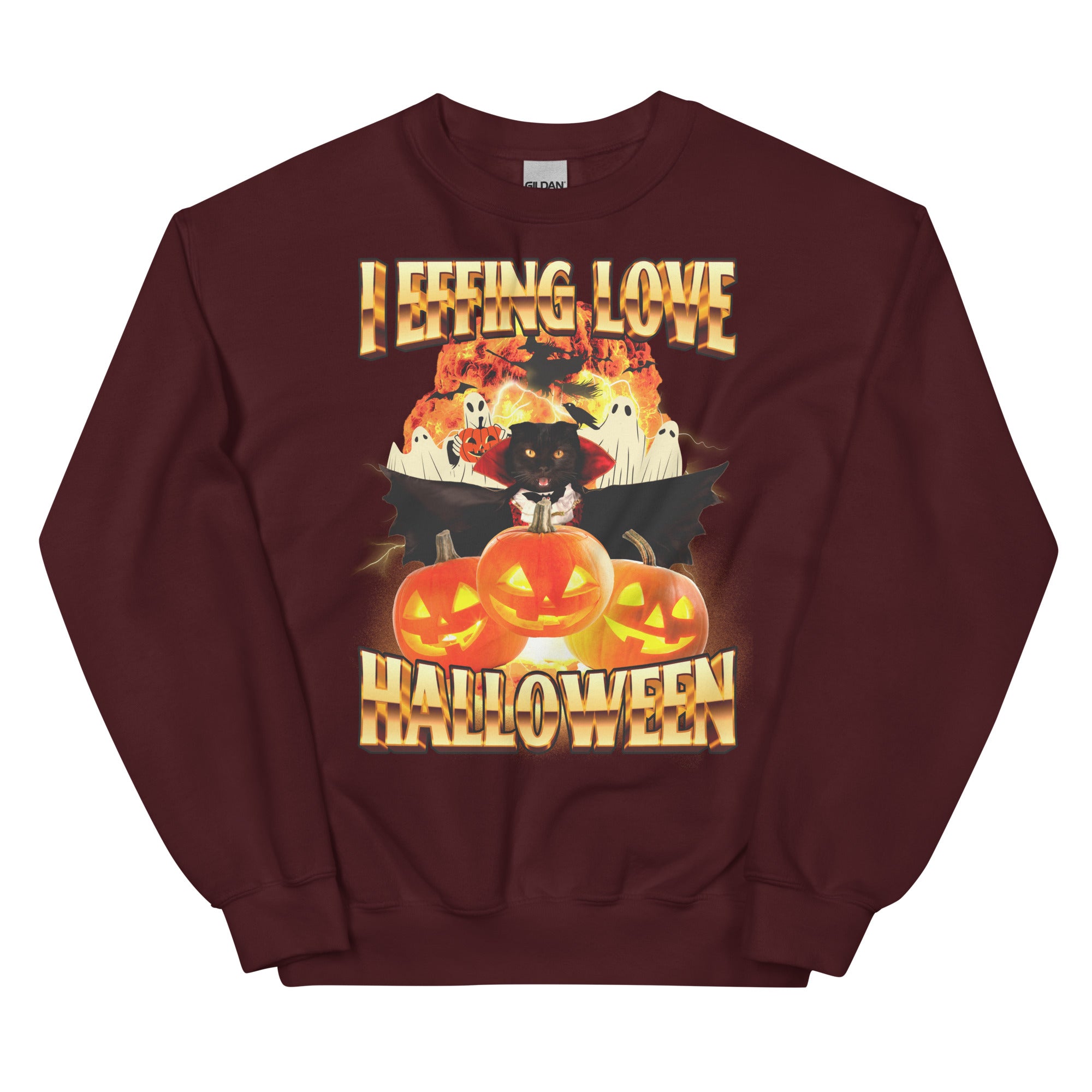 I Effing Love Halloween Unisex Sweatshirt