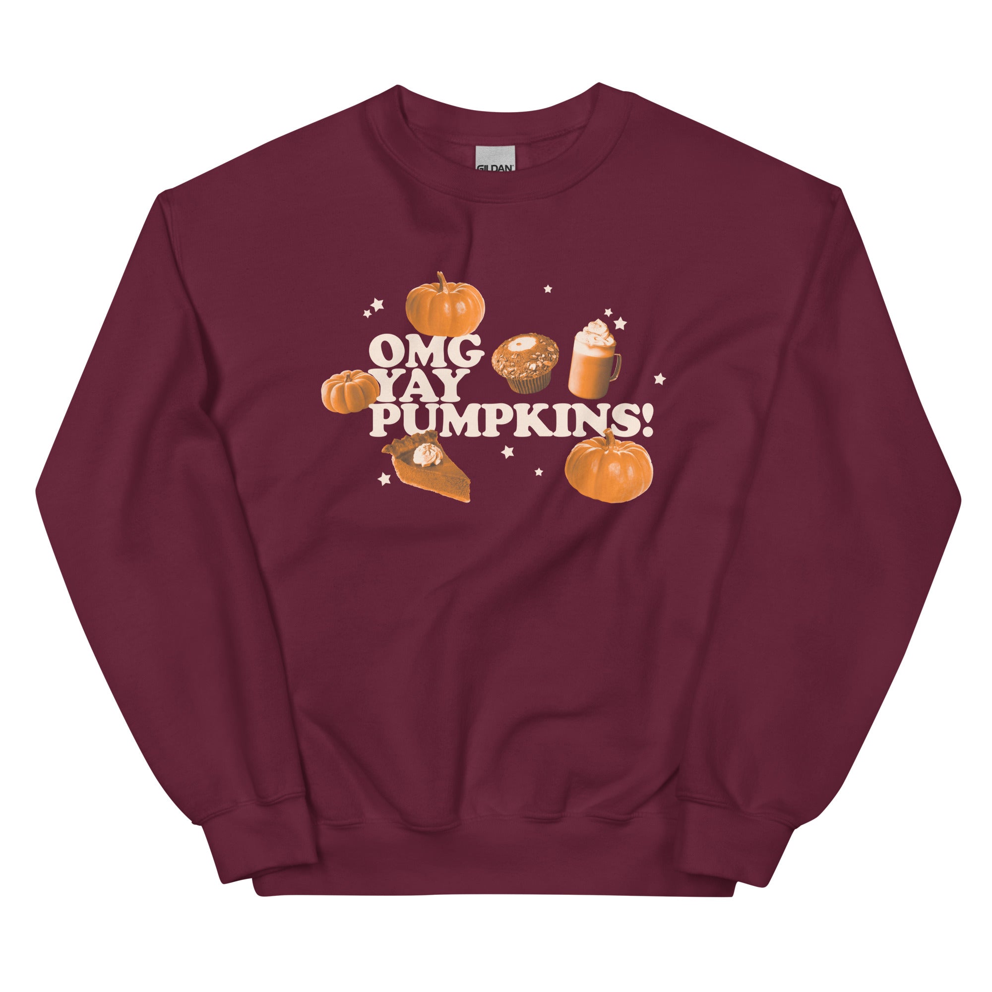 OMG YAY PUMPKINS Unisex Sweatshirt