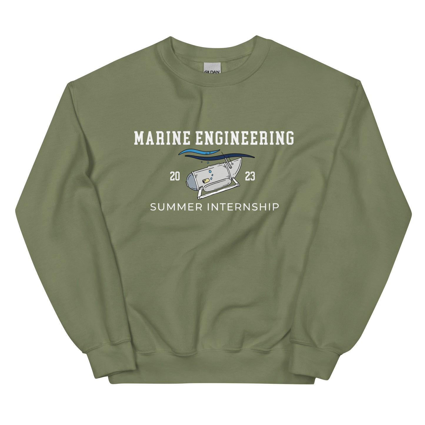 Marine Engineering Summer Internship Unisex Sweatshirt