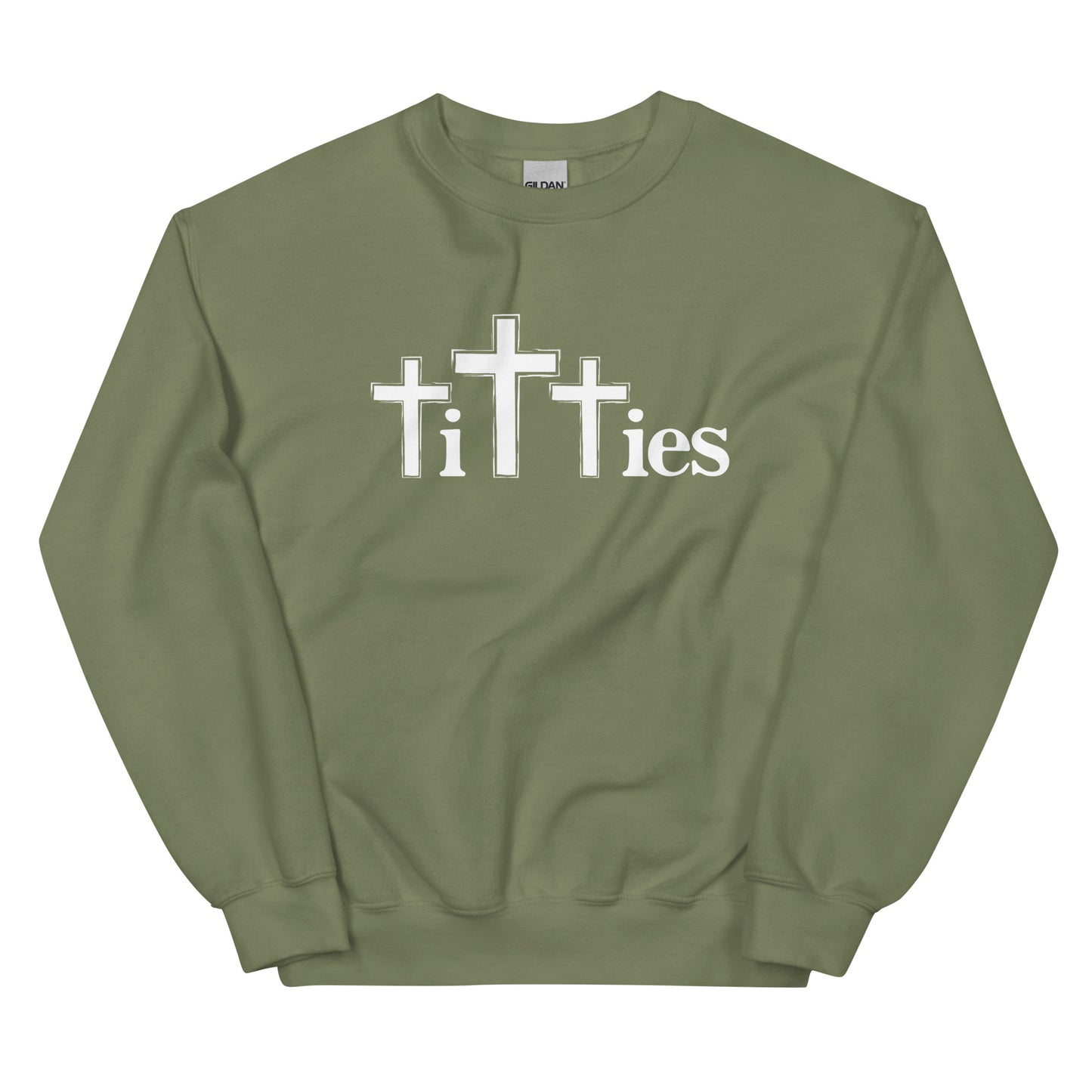 Titties (Crosses) Unisex Sweatshirt