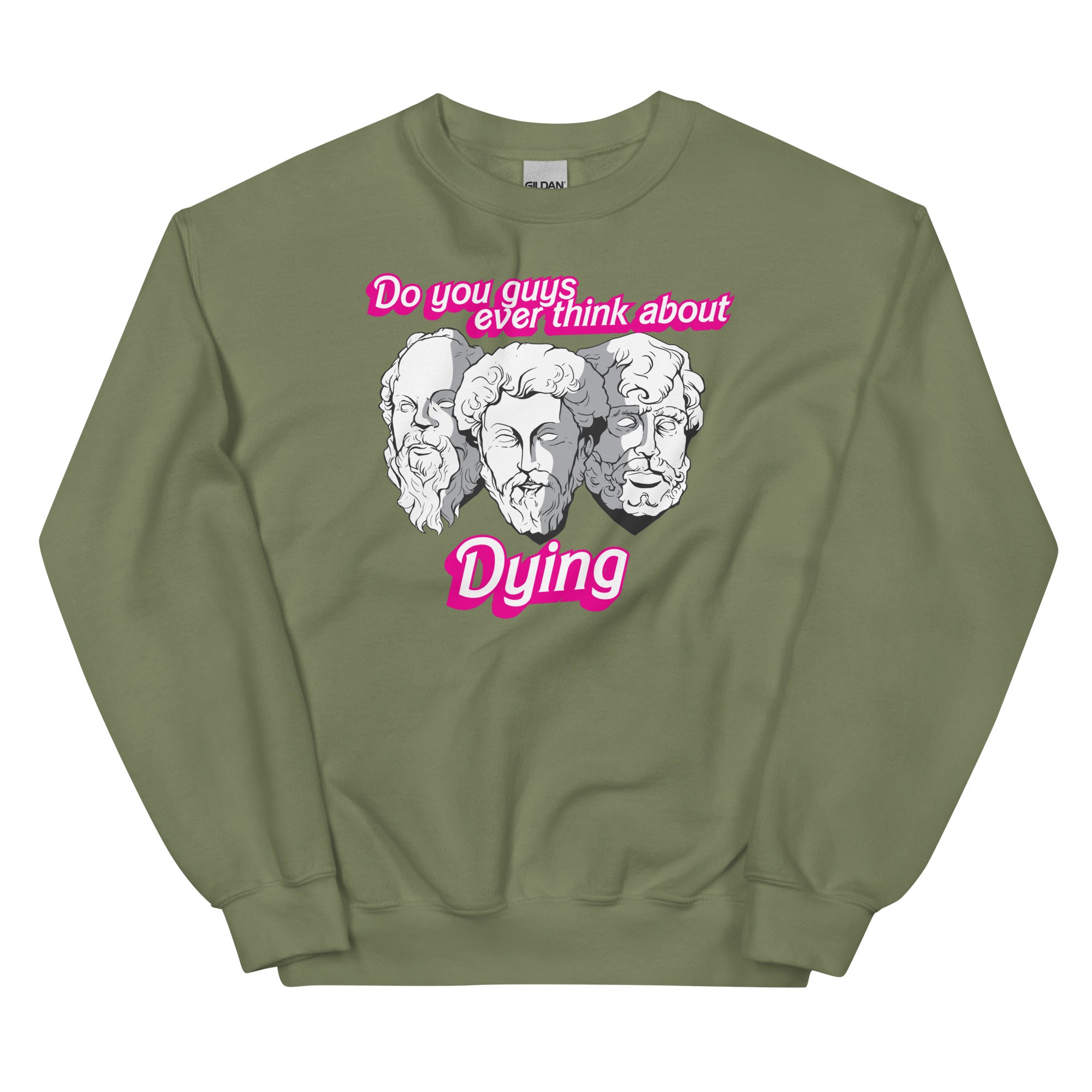 Do You Guys Ever Think About Dying (Philosophers) Unisex Sweatshirt