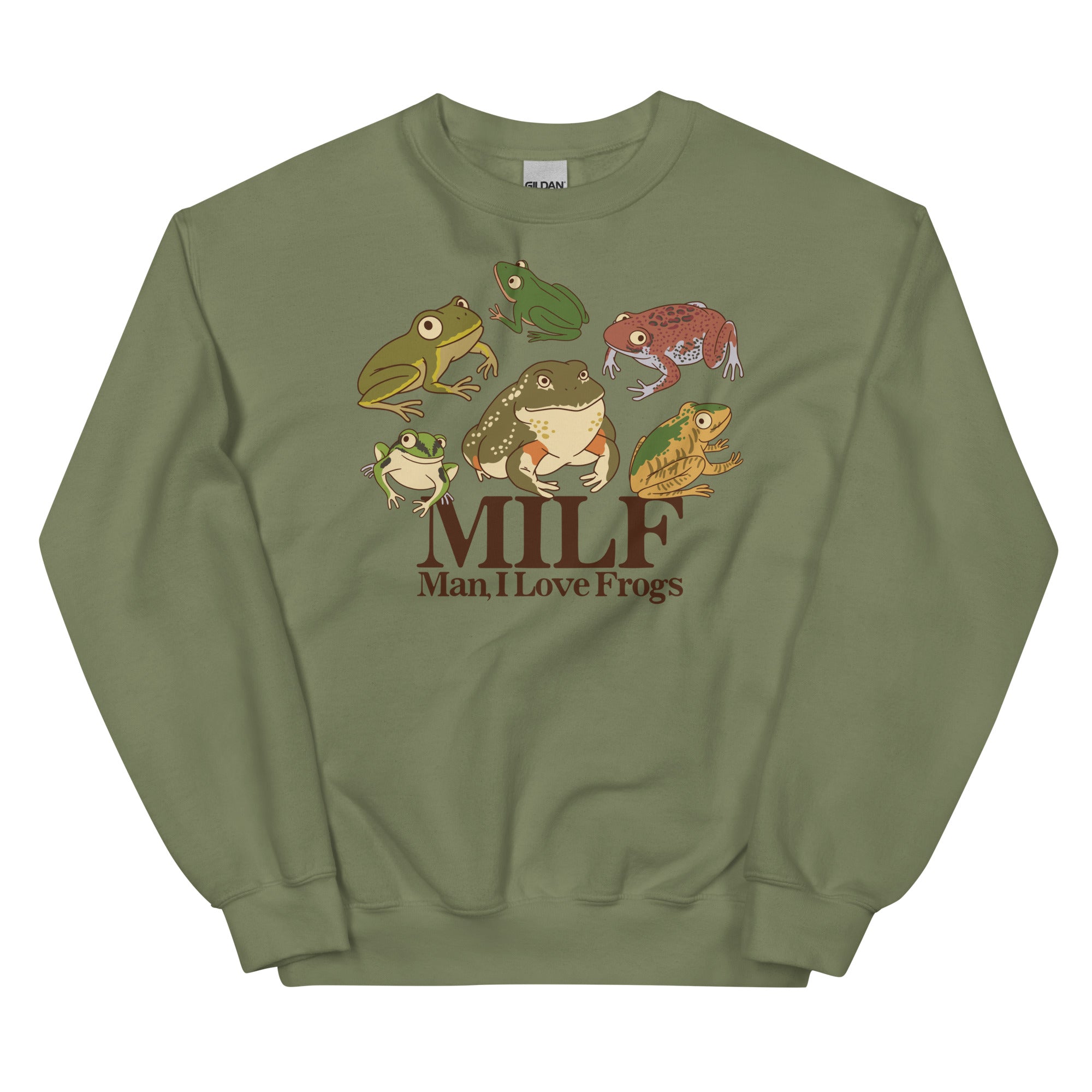 MILF (Man, I Love Frogs) Unisex Sweatshirt